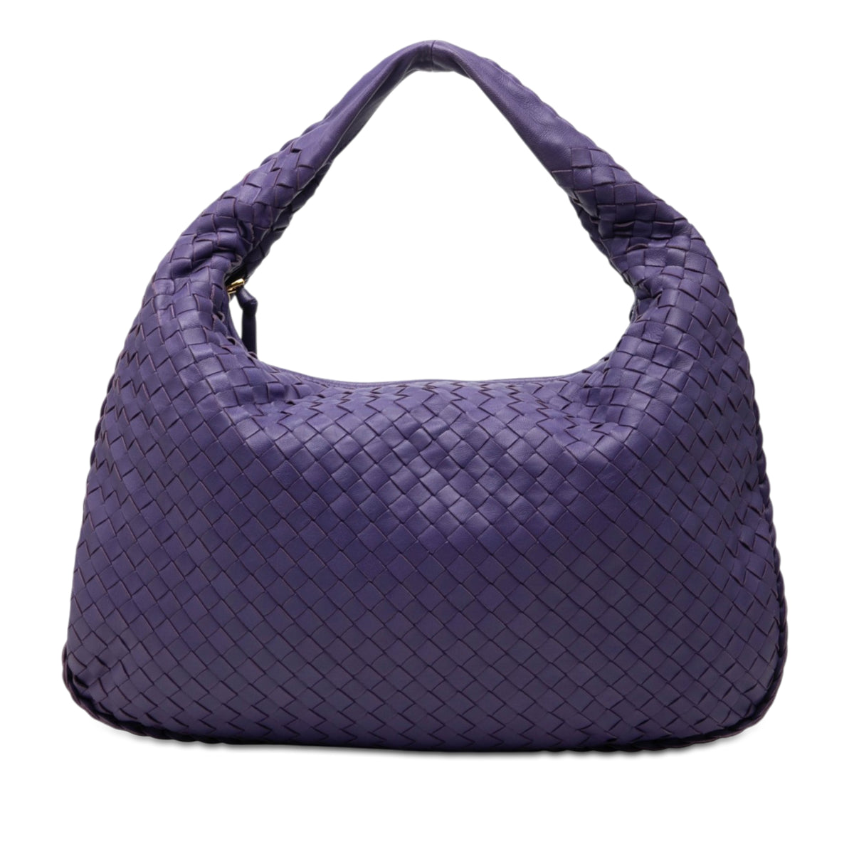 Bottega Veneta Small Nappa Intrecciato Veneta Hobo Purple