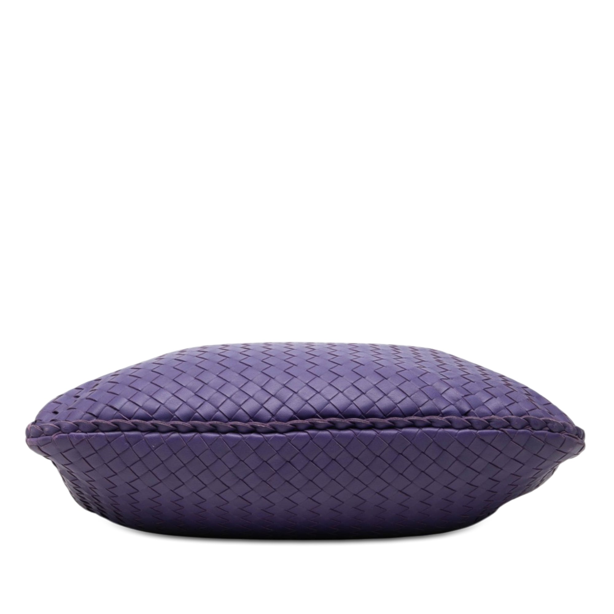 Bottega Veneta Small Nappa Intrecciato Veneta Hobo Purple