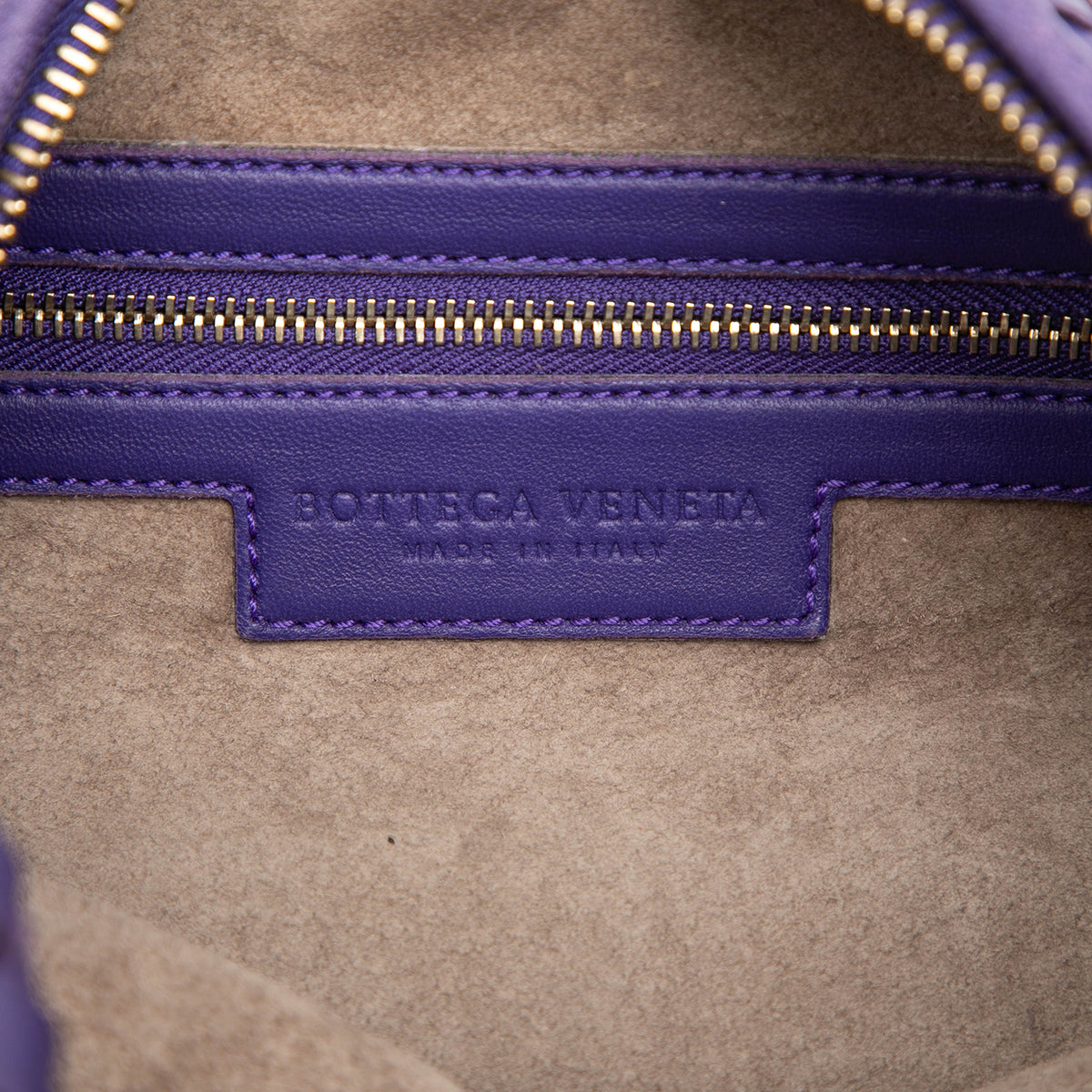 Bottega Veneta Small Nappa Intrecciato Veneta Hobo Purple