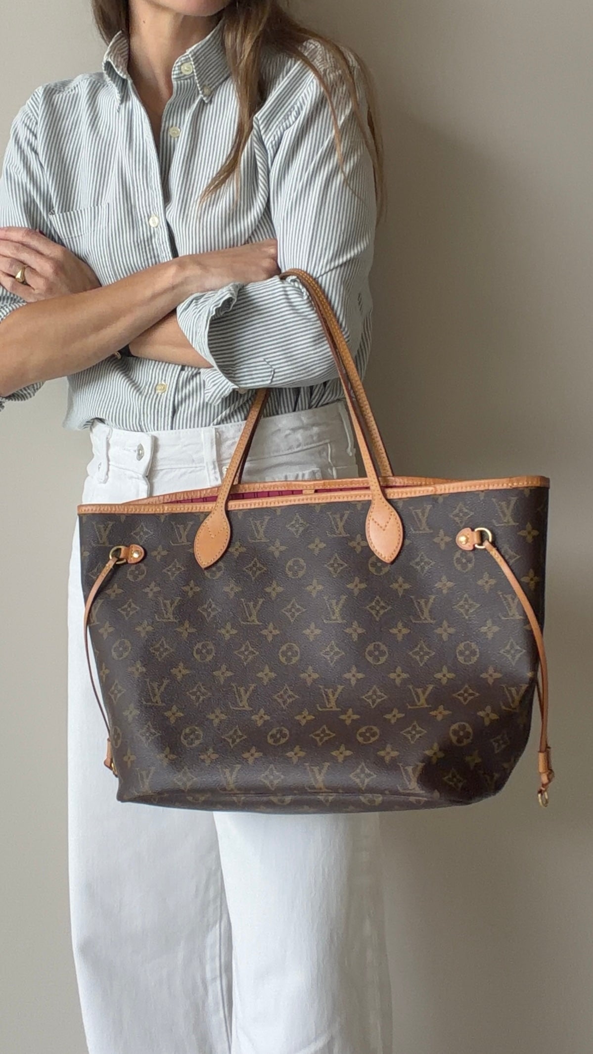 Louis Vuitton Neverfull Monogram MM - With pochette New condition