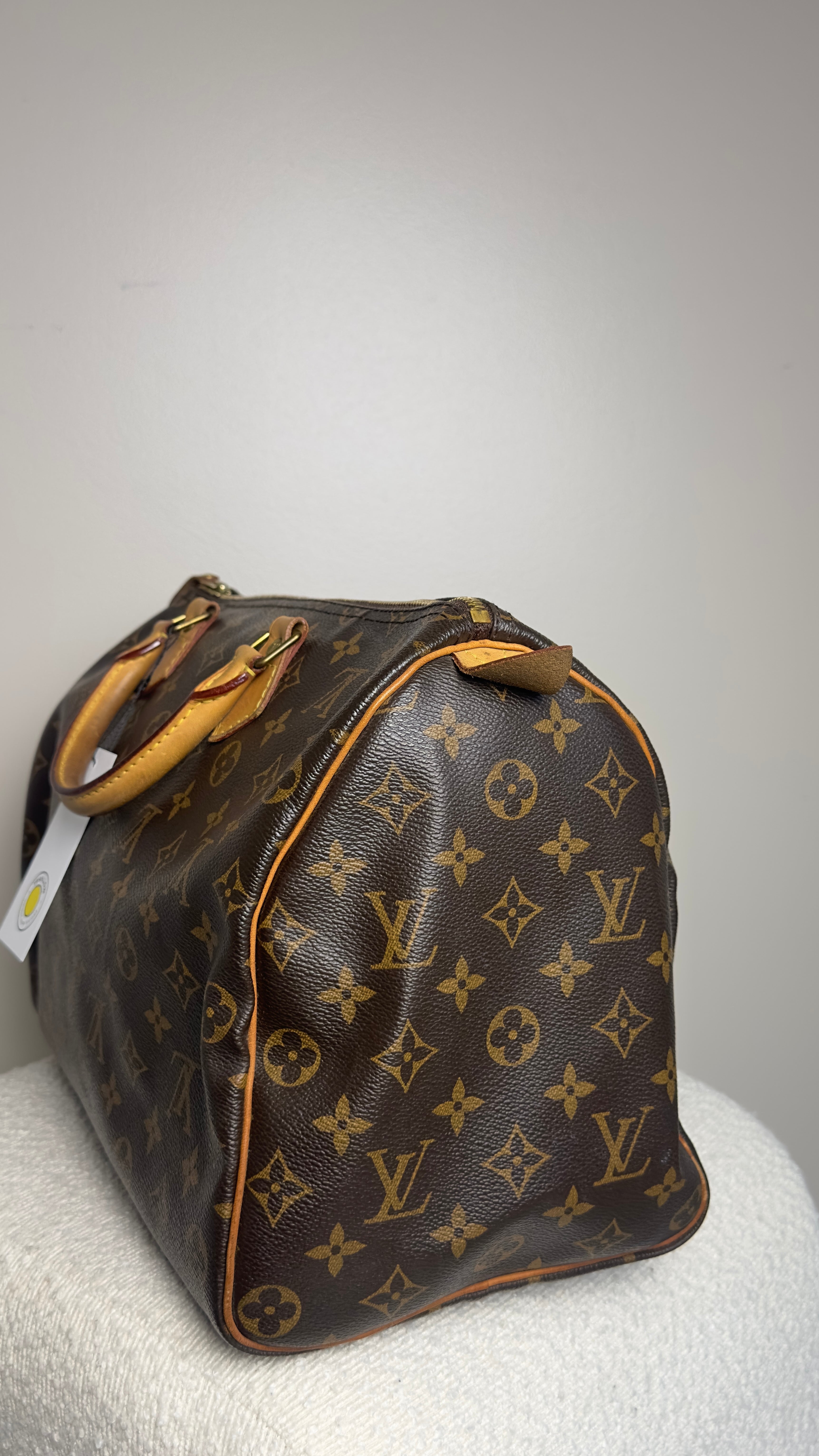 LOUIS VUITON MONOGRAM SPEEDY 35 IN BROWN