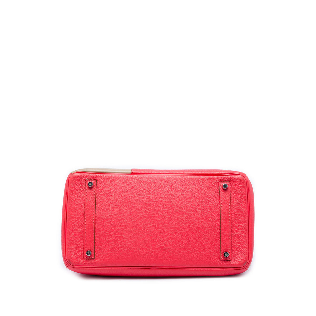 Hermès Tricolor Clemence and Swift Birkin Cascade Retourne 35 Pink