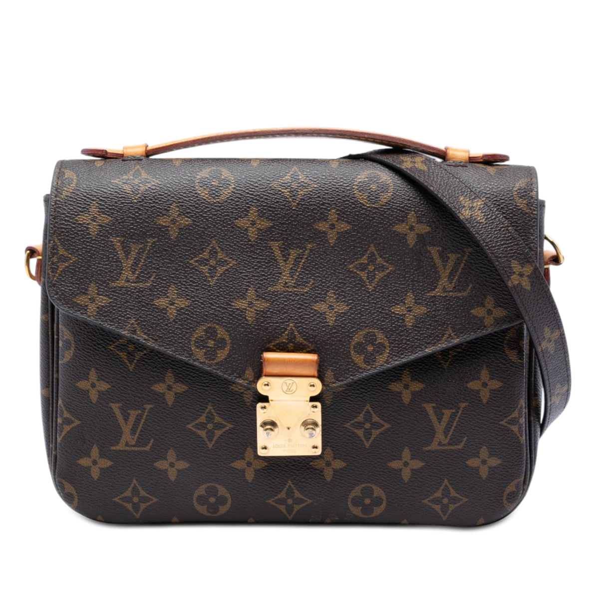 Louis Vuitton Monogram Pochette Metis Brown