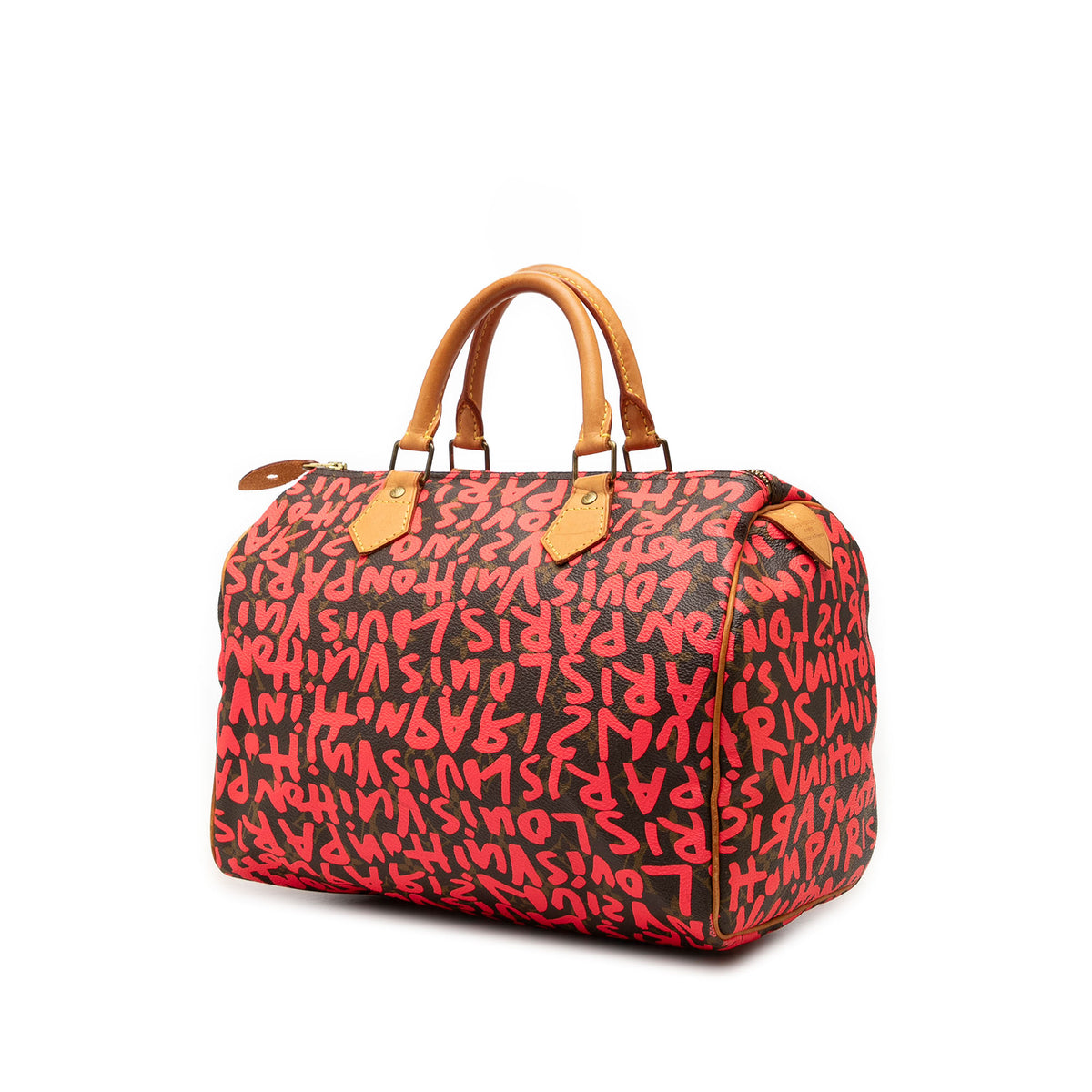 Louis Vuitton Stephen Sprouse Monogram Graffiti Speedy 30 Brown