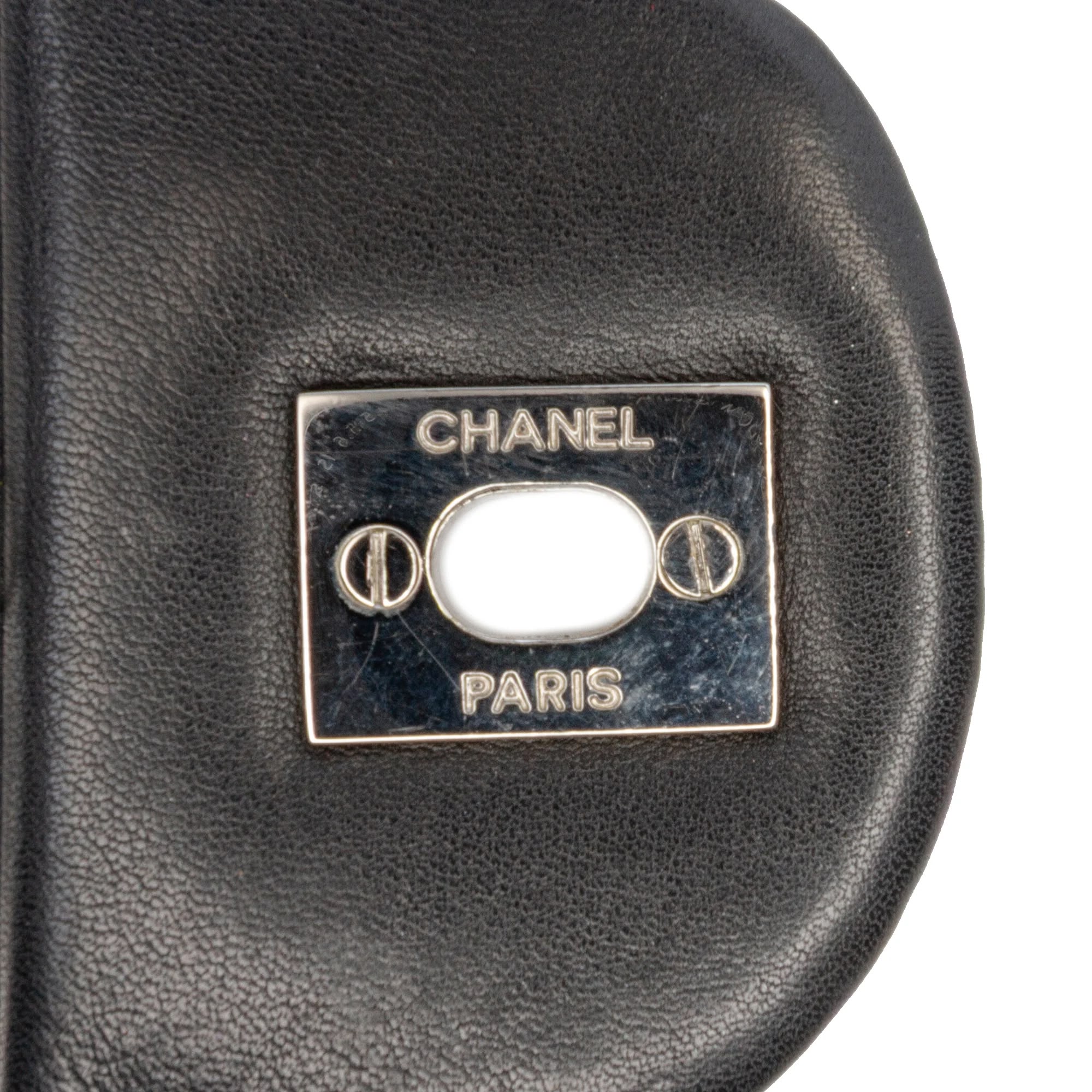 Chanel PVC and Leather Flap Shoulder Bag