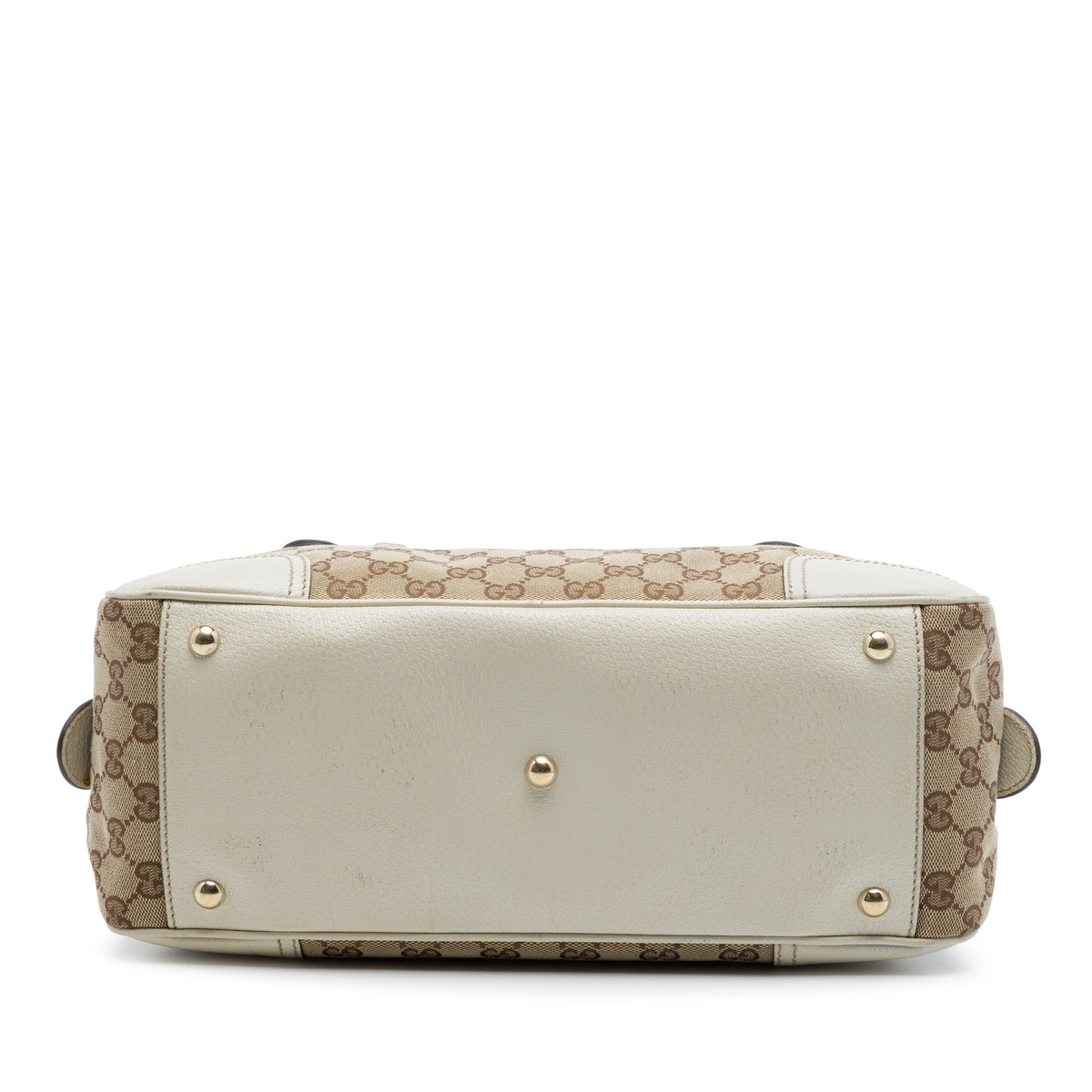 Gucci GG Canvas Princy Shoulder Bag White