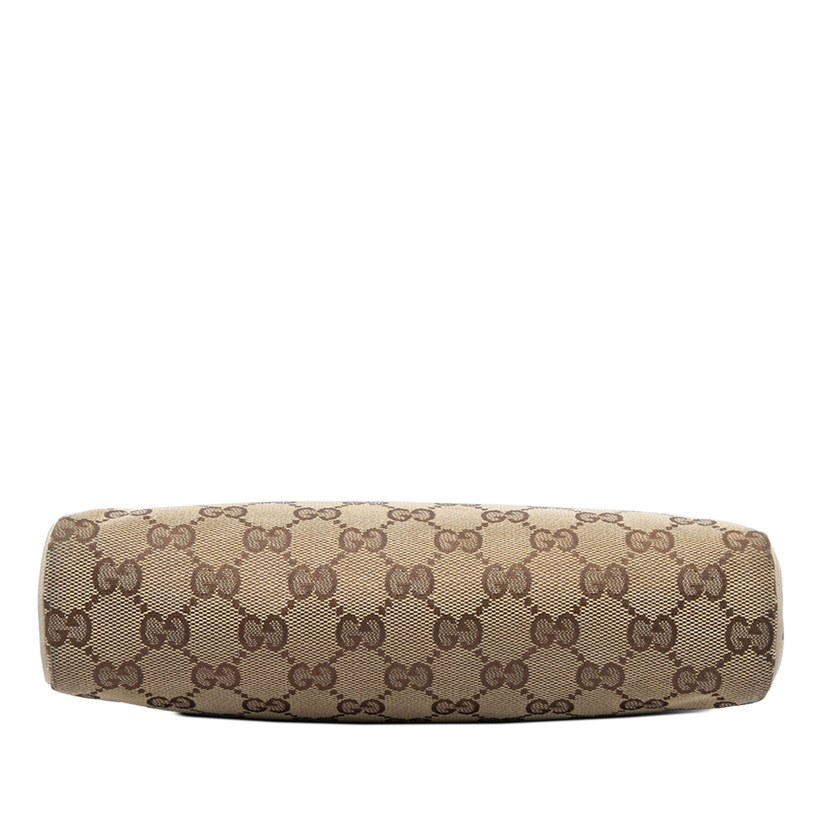 Gucci GG Canvas Abbey D Ring Pochette Beige