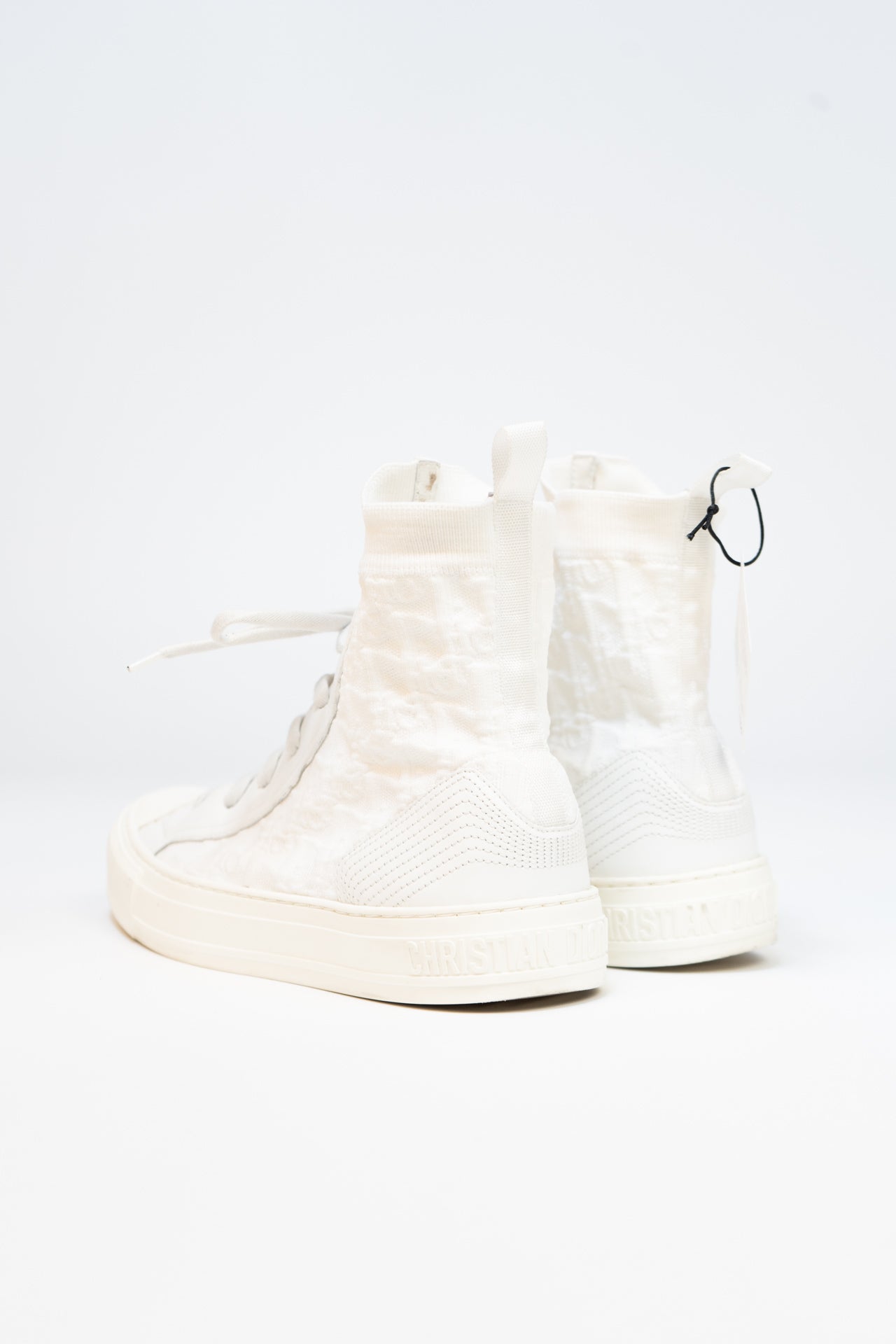 Tênis cano alto Dior B23 branco tamanho 40