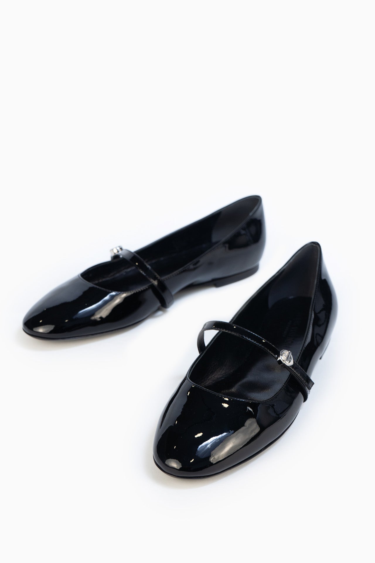 Louis Vuitton Patent Leather Mary Jane Flats - Size 39