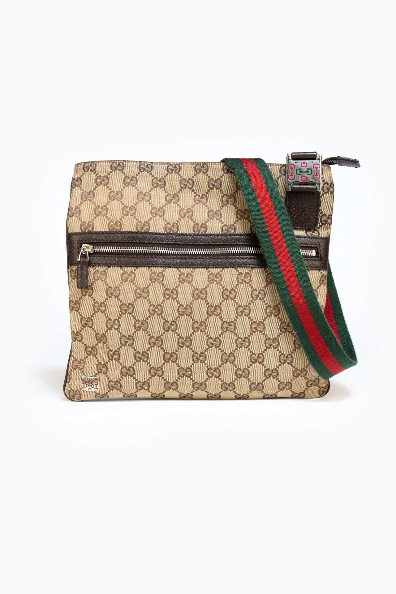 Gucci Sherry Line Horsebit Crossbody Bag