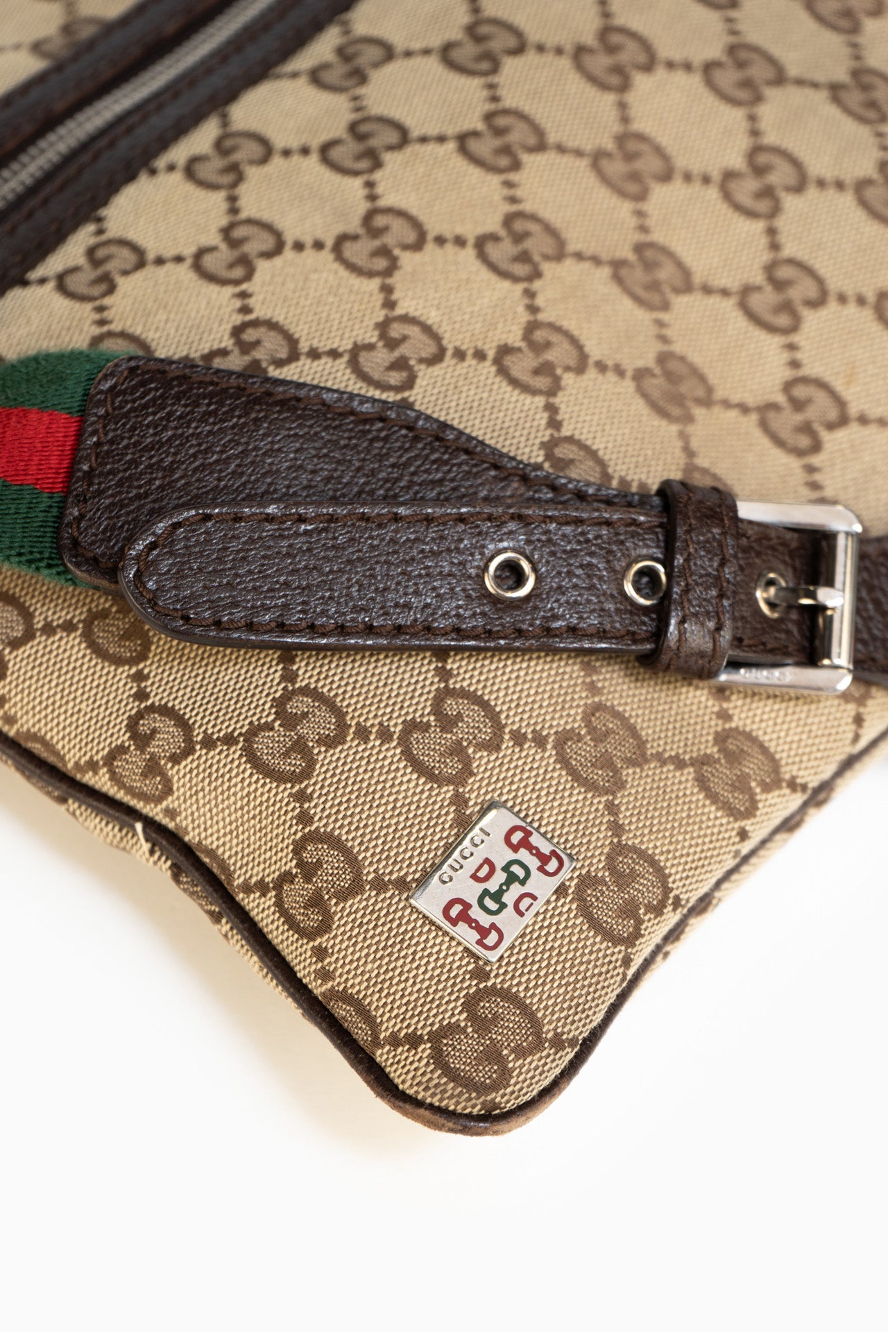 Gucci Sherry Line Horsebit Crossbody Bag