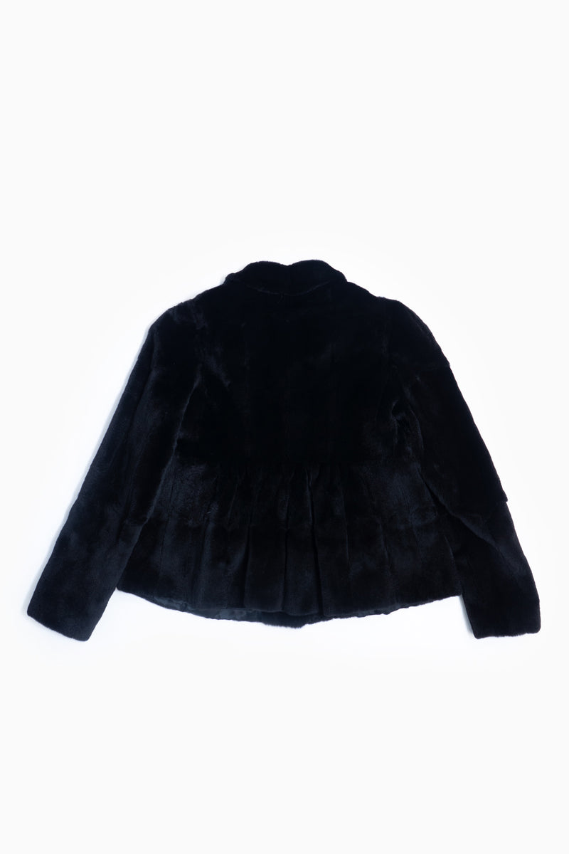 Miu Miu Vison Black Coat