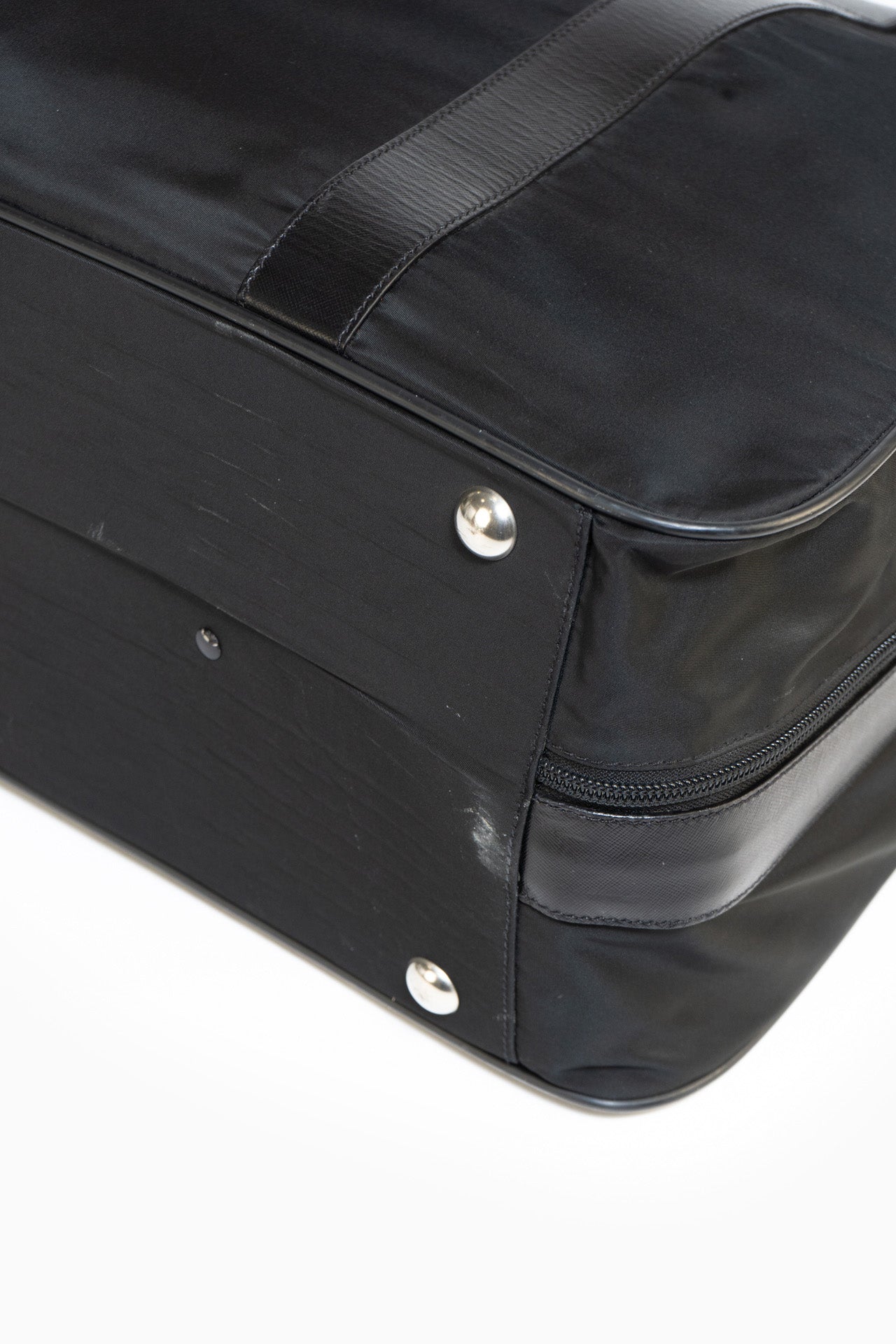 Bolsa de viagem Prada Nylon e Saffiano