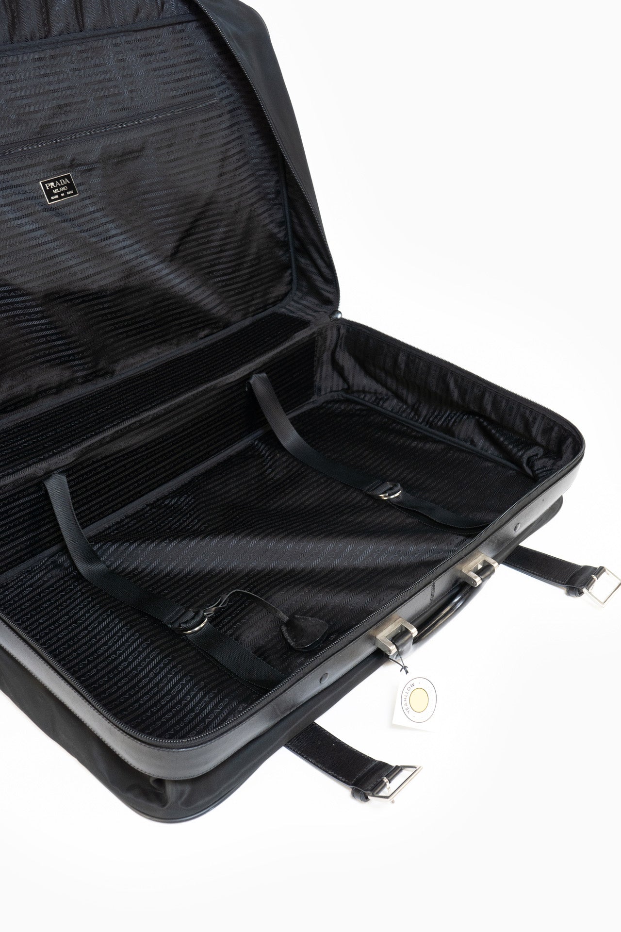 Bolsa de viagem Prada Nylon e Saffiano