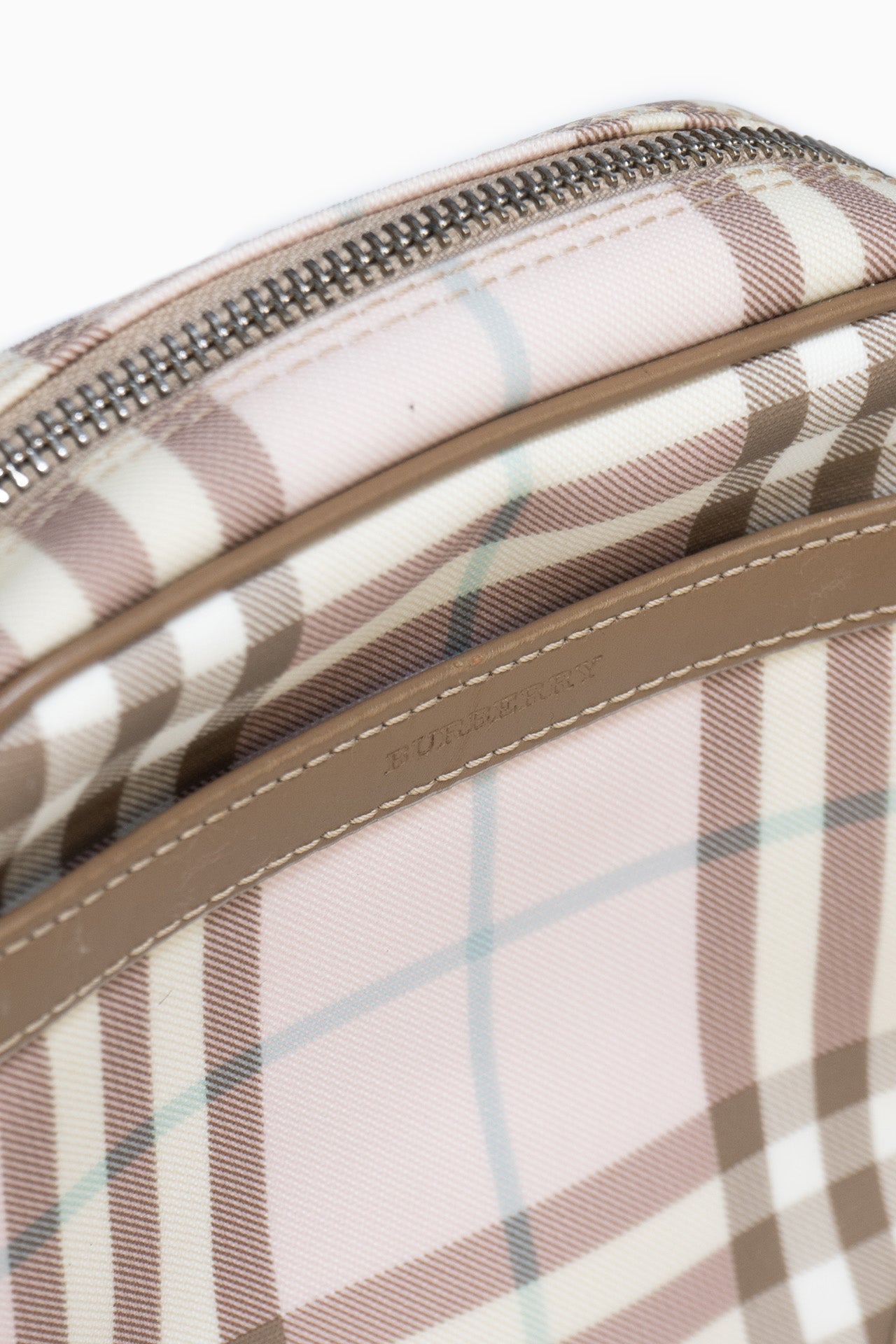 Burberry Pink Nylon Shoulder Bag