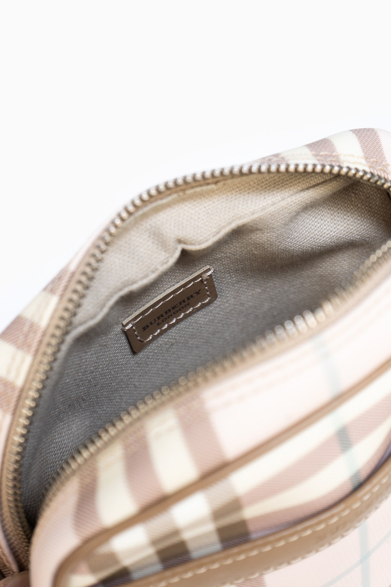 Burberry Pink Nylon Shoulder Bag
