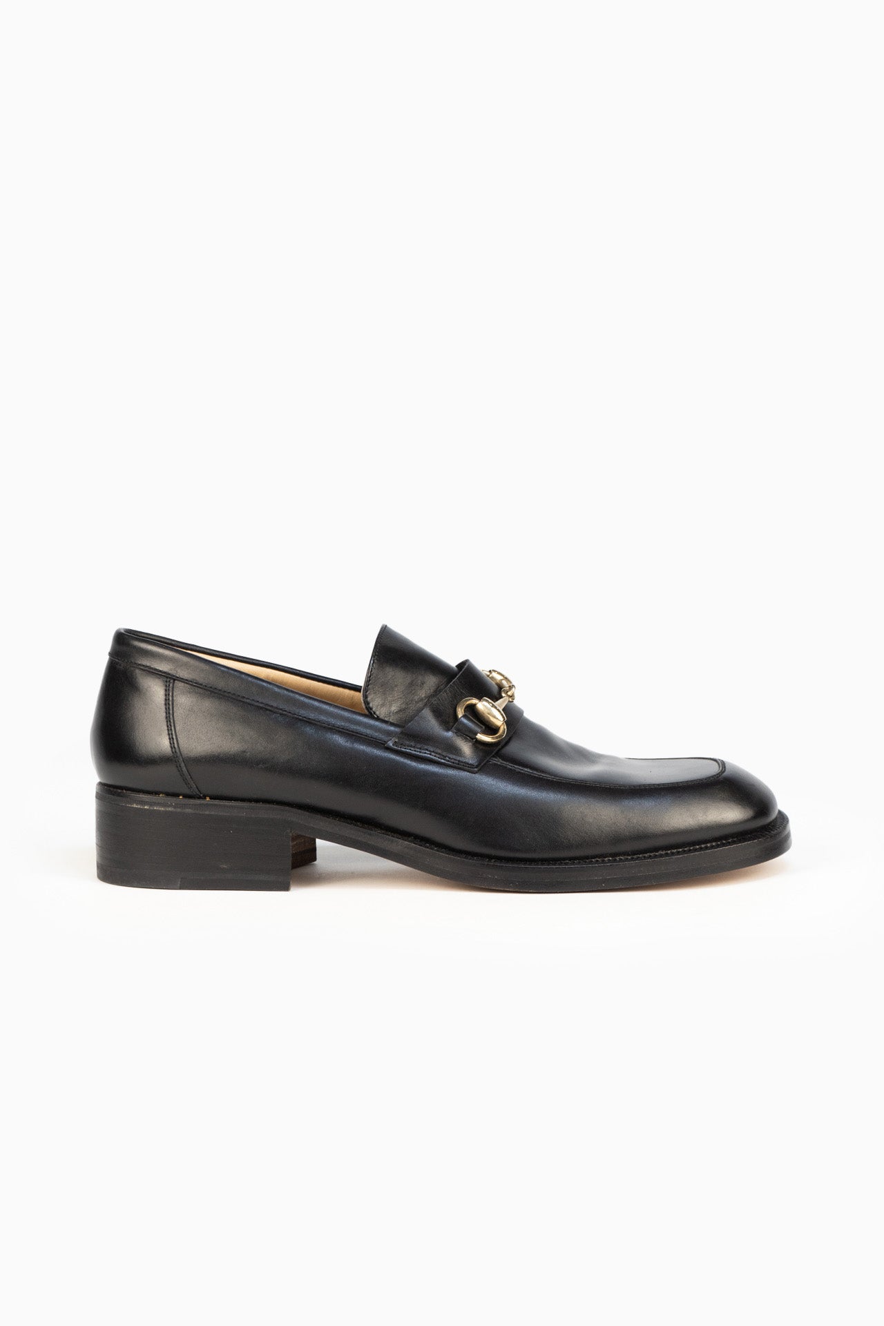 Gucci Horsebit Black Loafers - Size 41