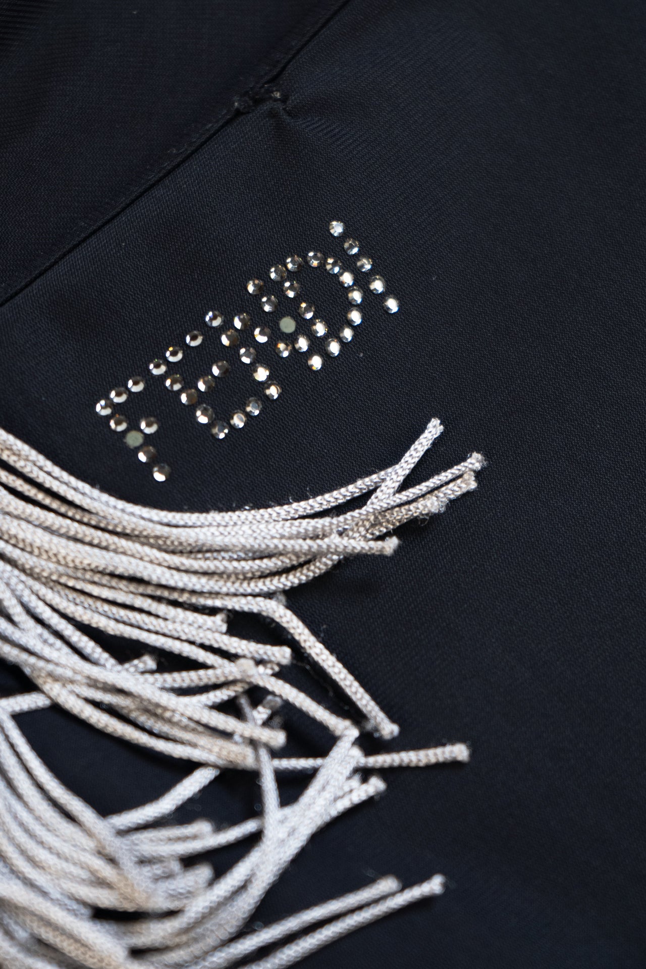 Top Fendi Preto com Franjas