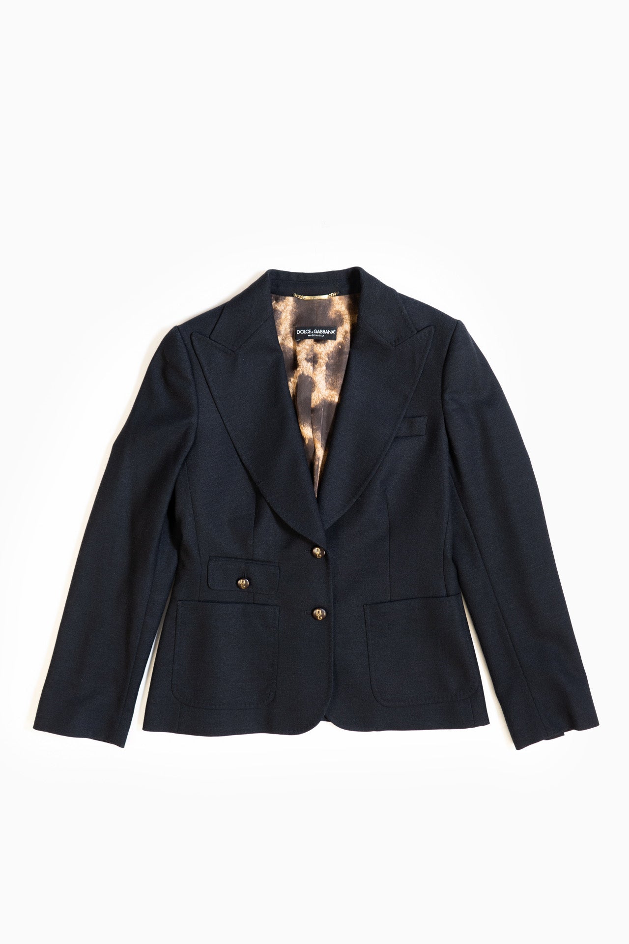 Dolce & Gabbana Blazer In Black