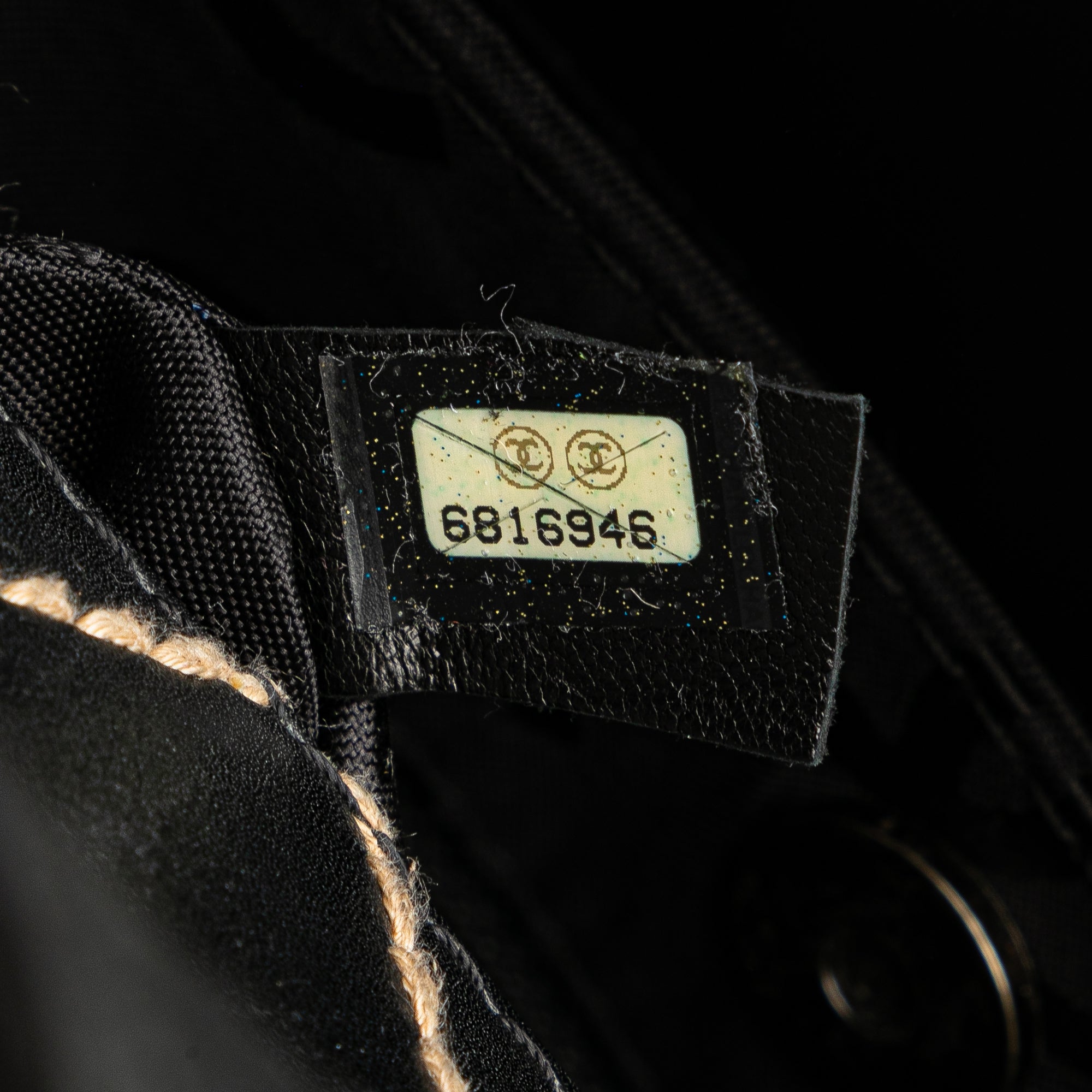 Chanel Medium CC Calfskin Wild Stitch Tote In Black