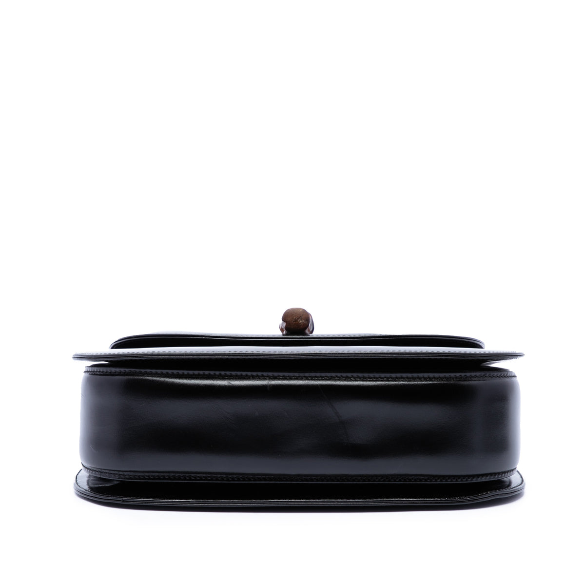 Gucci Calfskin Bamboo Night Black
