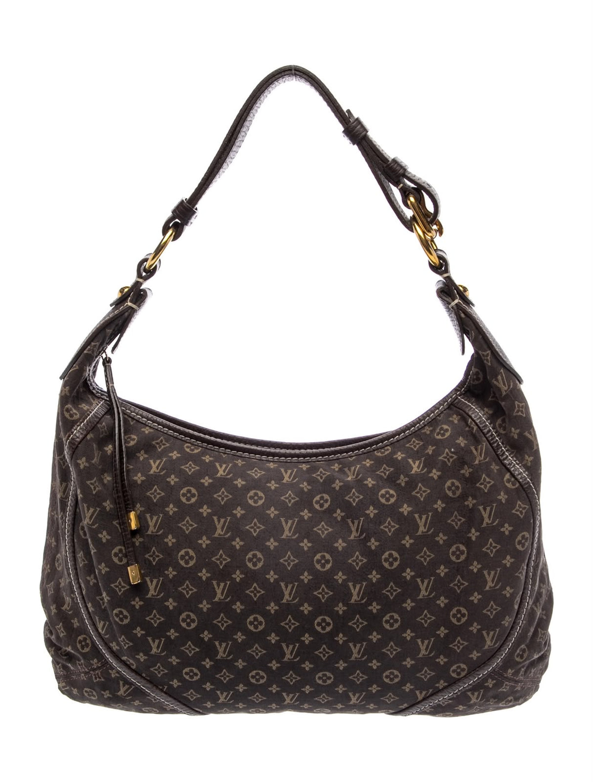 Louis Vuitton Neverfull MM Manon Monogram Lin Ebene Shoulder Bag
