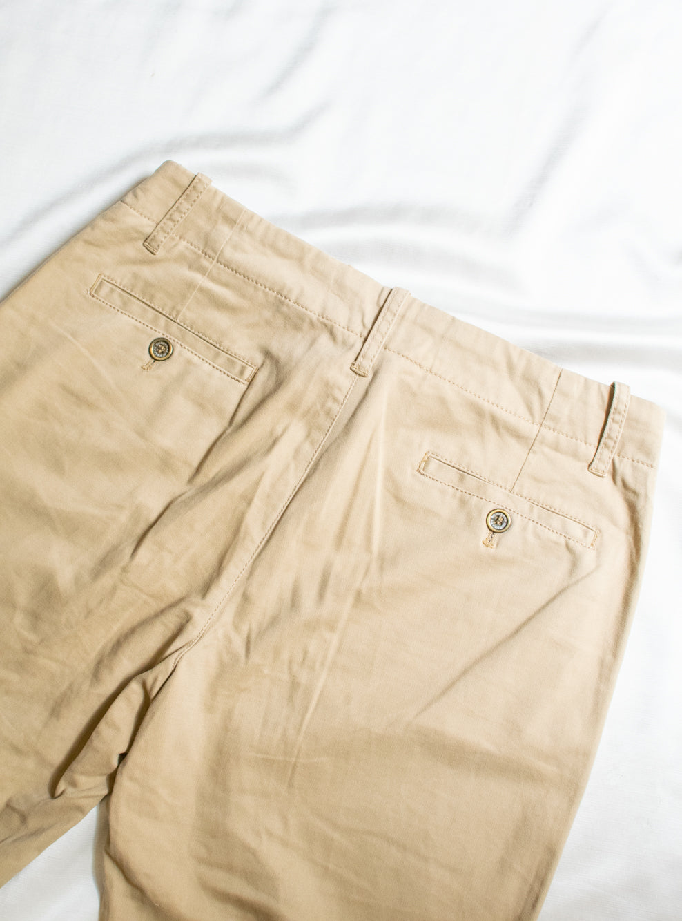 Calça Burberry Original Classic Bege - com Algodão