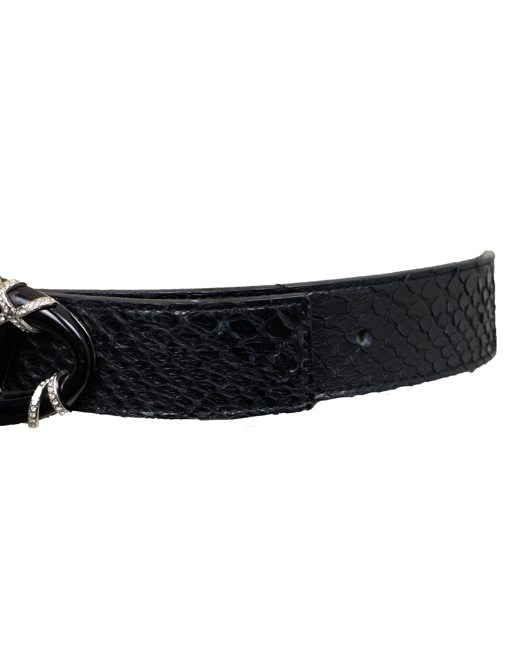 Cinto Cobra Valentino Garavani Preto - Tamanho 36