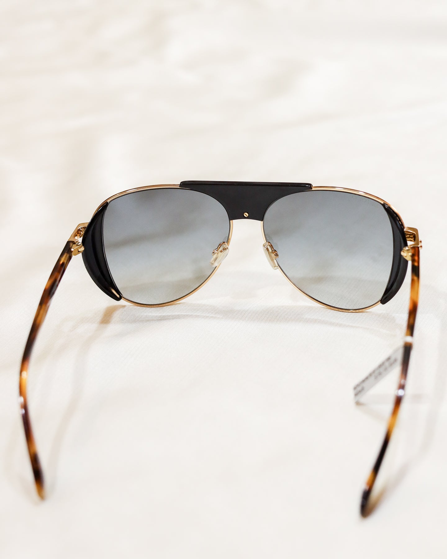 Jimmy Choo Black Mirror Gradient Aviator - COM CAIXA