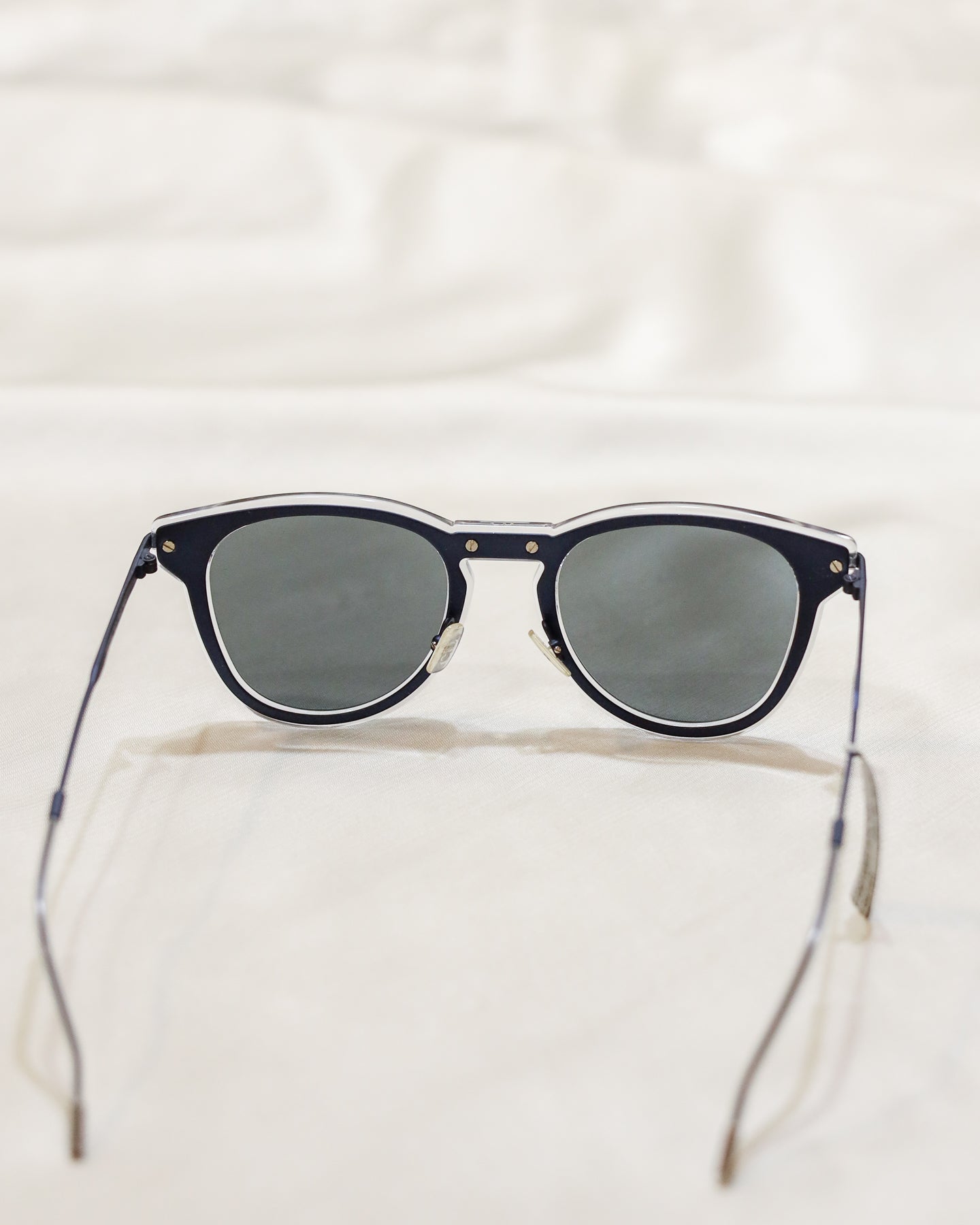 Óculos de sol Christian Dior Blue Wayfarer - com caixa