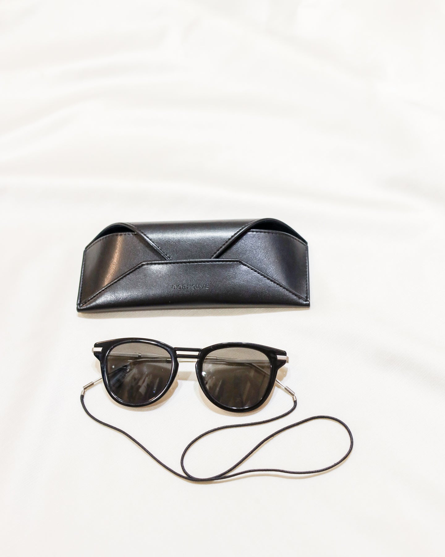 Christian Dior Black Wayfarer Sunglasses with box
