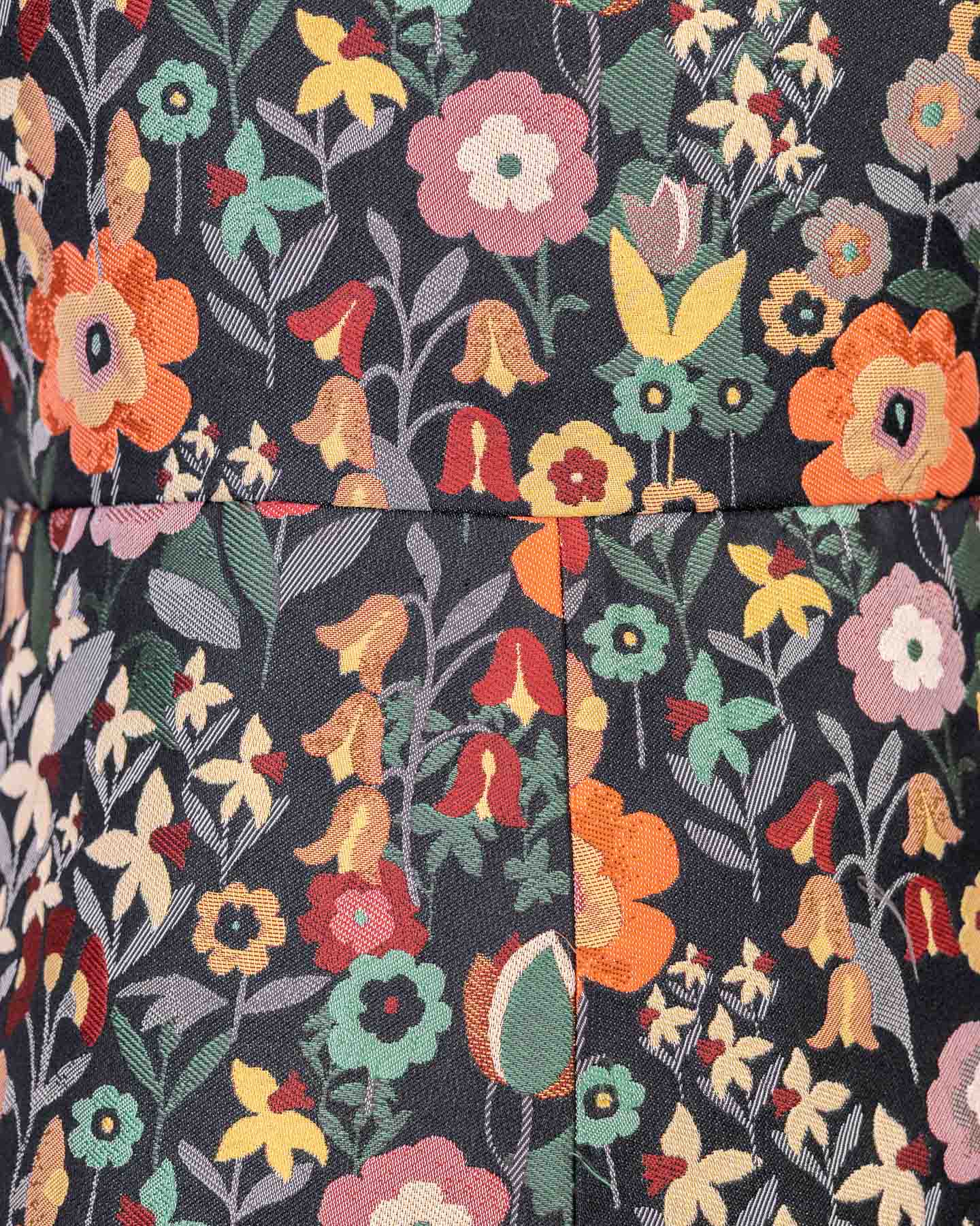 Red Valentino Micro Floral Embroidered Dress
