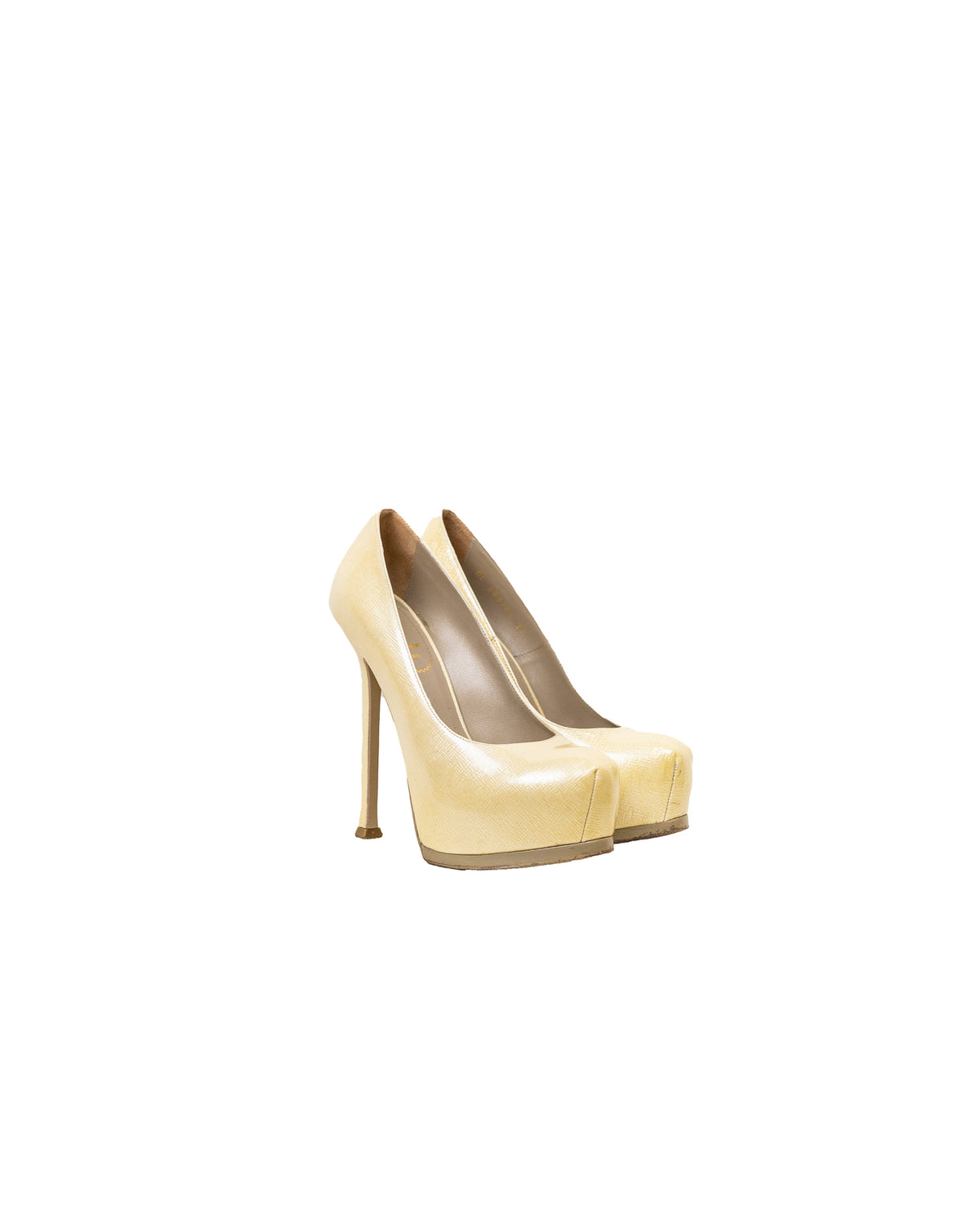 Escarpin Yves Saint Laurent Tribtoo - Taille UK 3 - Occasion - État à Vérifier