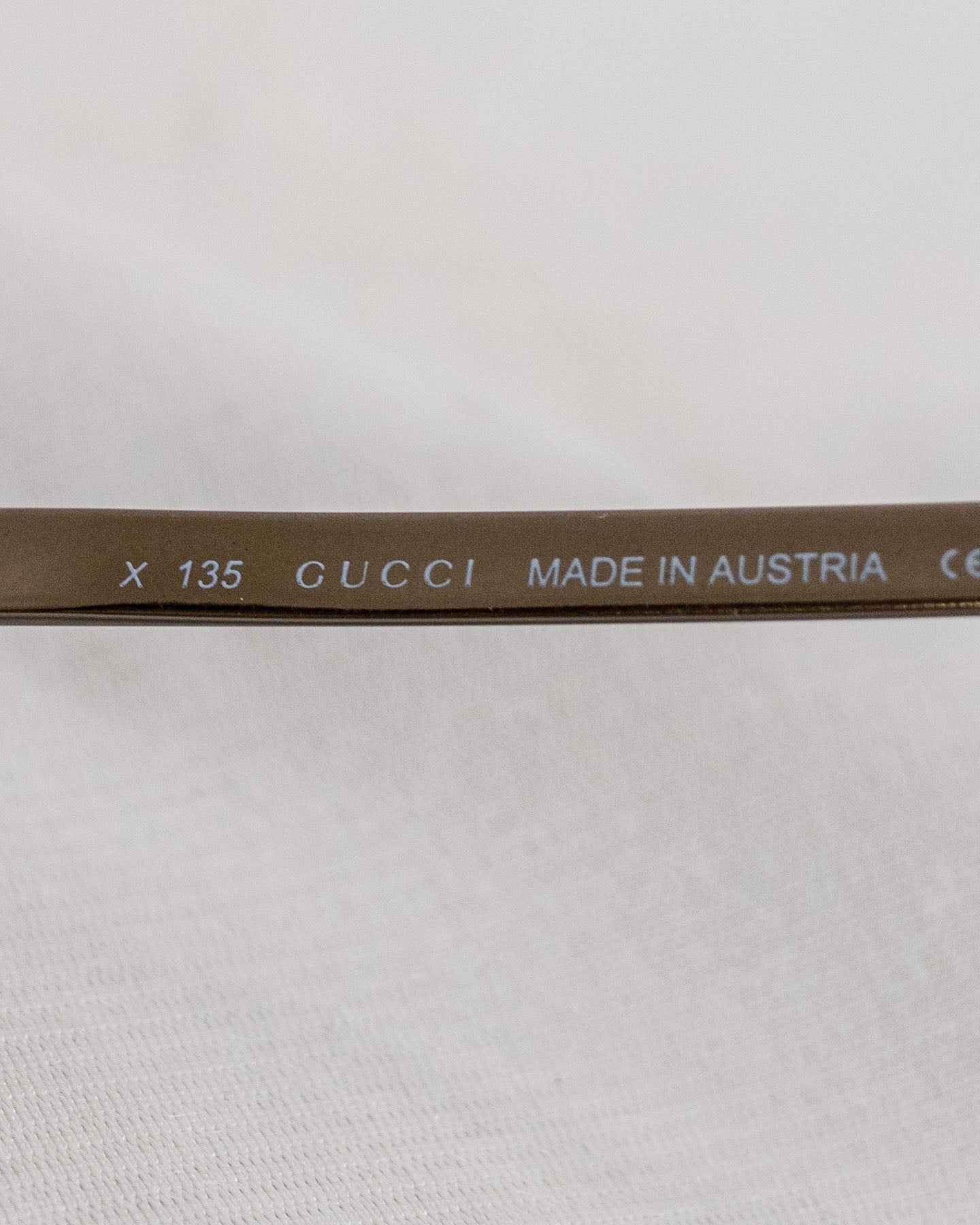 Óculos de Sol Gucci Marrons Retangulares - Com Caixa Original