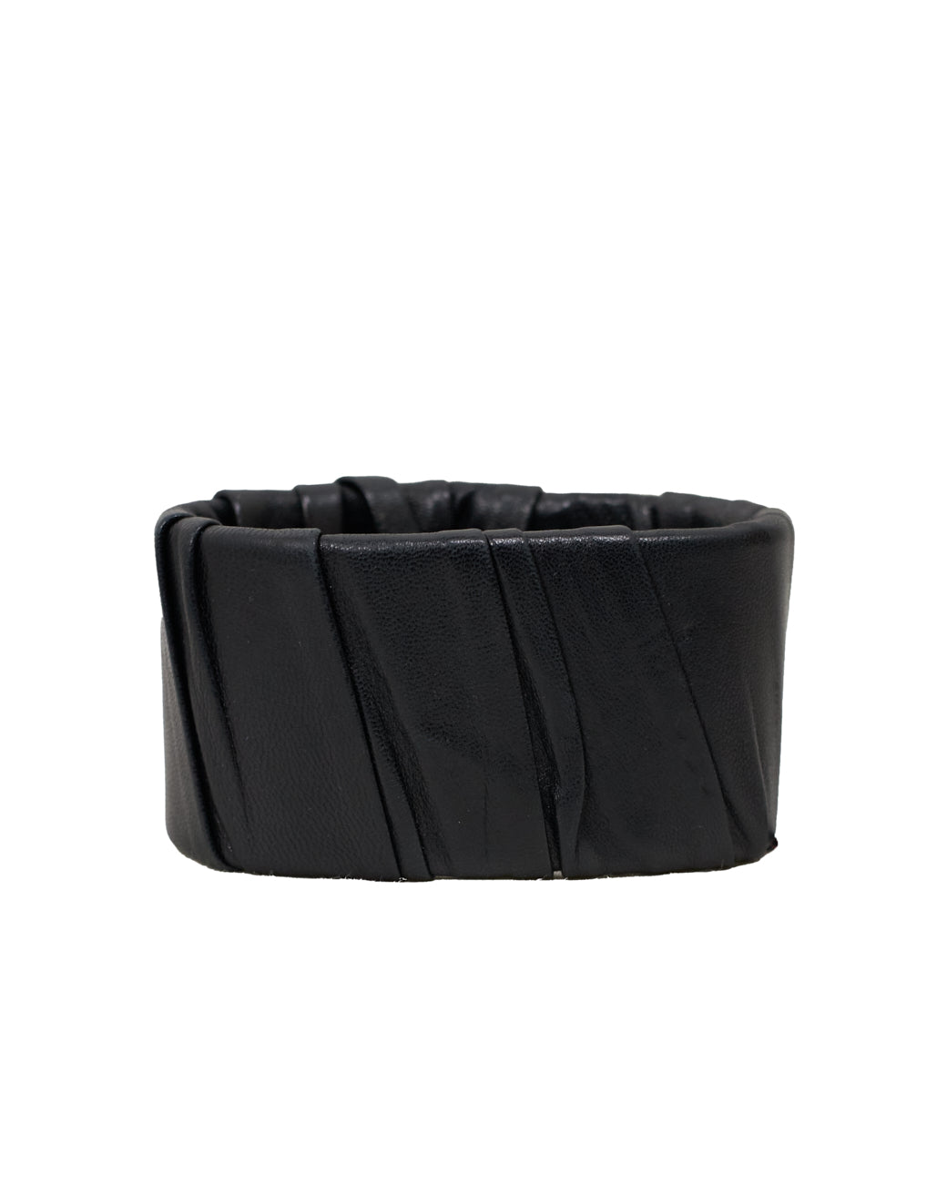 Pulseira Prada de Couro Preto