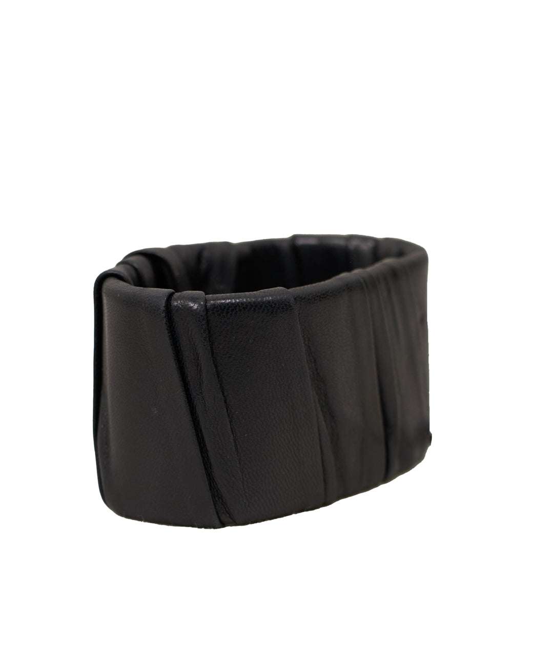Pulseira Prada de Couro Preto