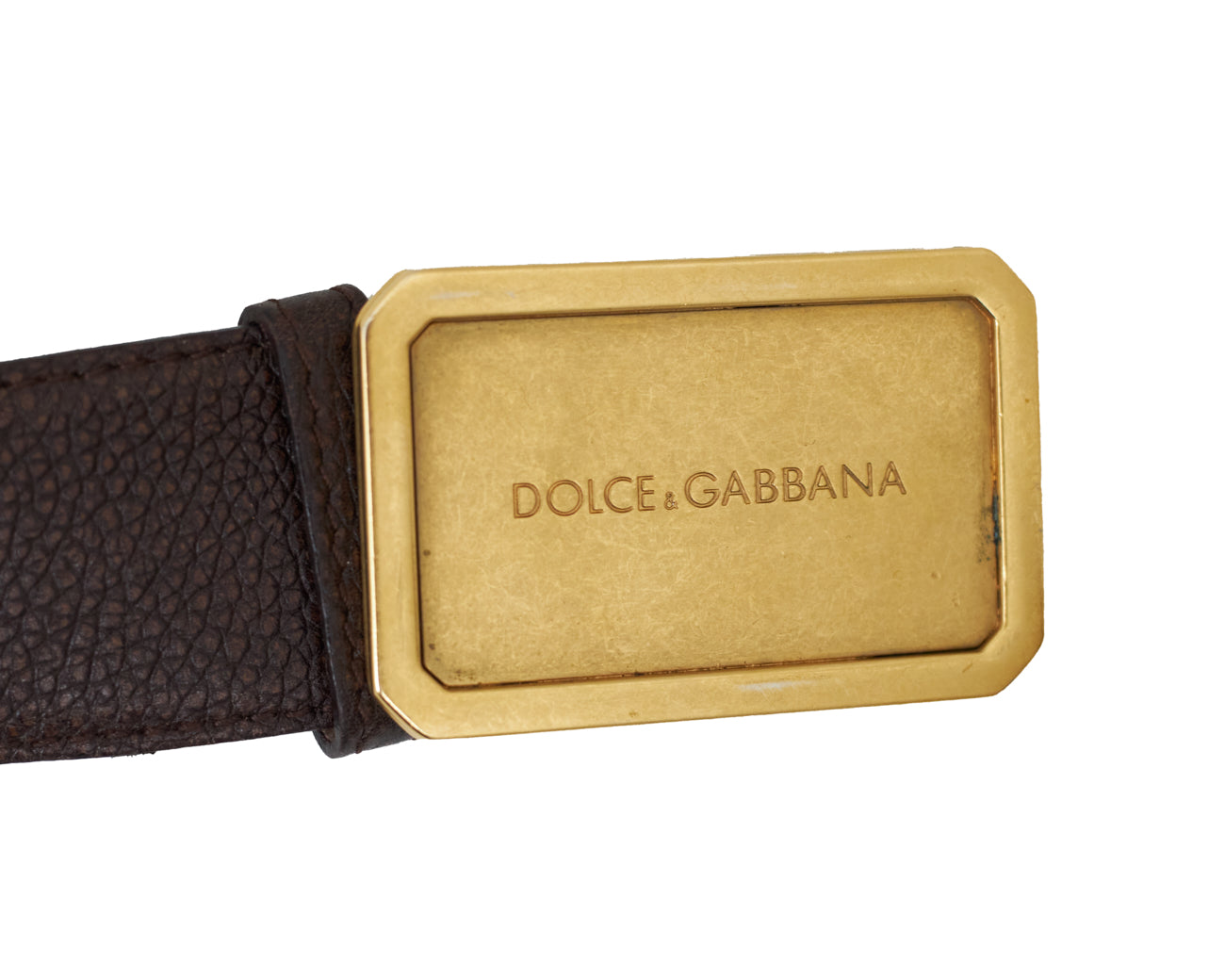 Cinto Dolce&Gabbana Marrom - tamanho 36