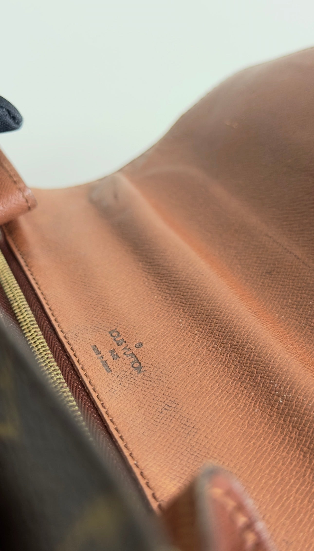 LOUIS VUITTON MONOGRAM MONCEAU BAG IN BROWN