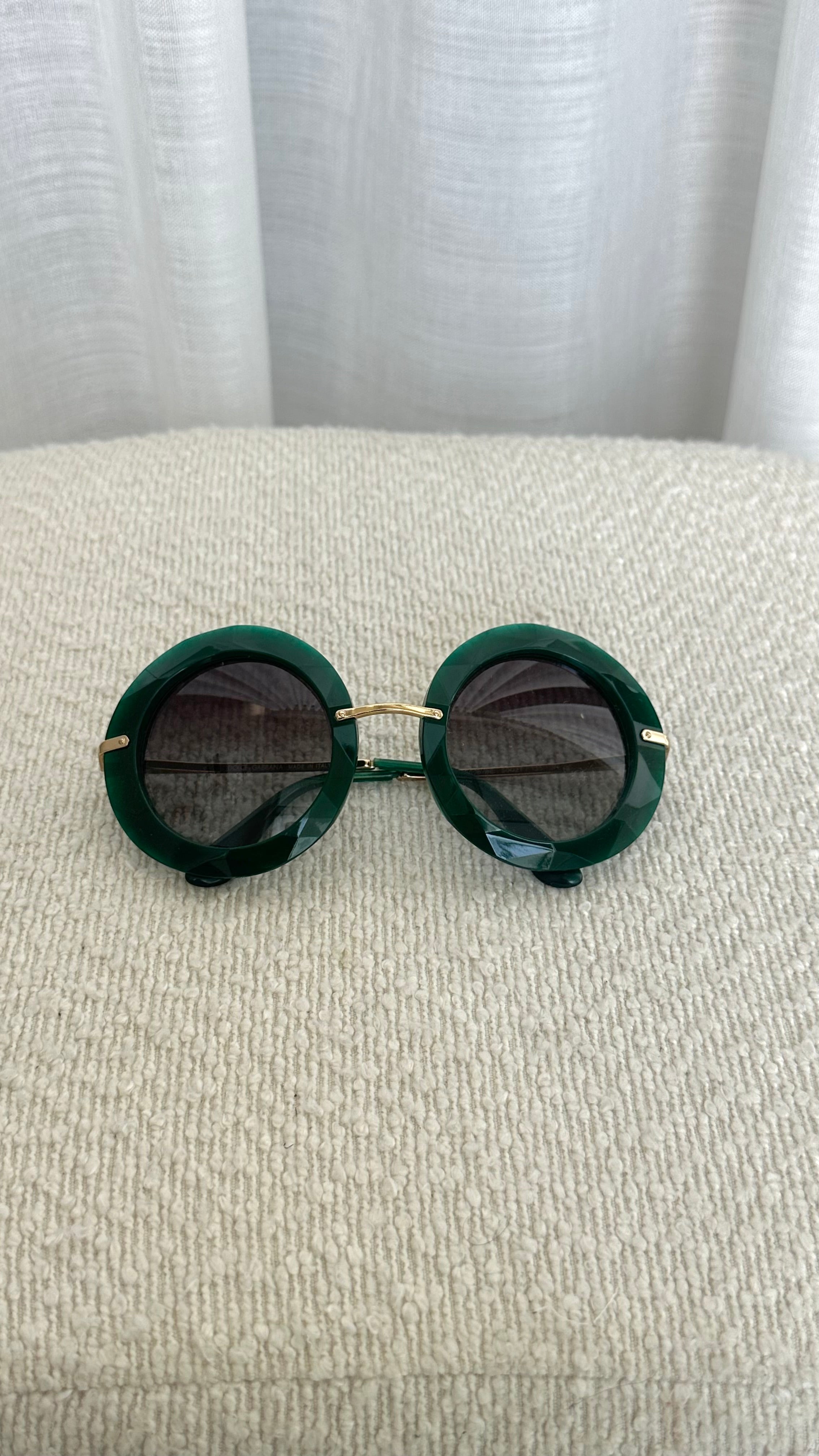DOLCE&GABBANA SUNGLASSES - IN GREEN