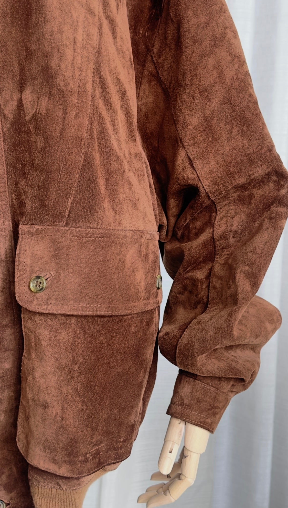 BURBERRY BOMBER JACKET IN BROWN