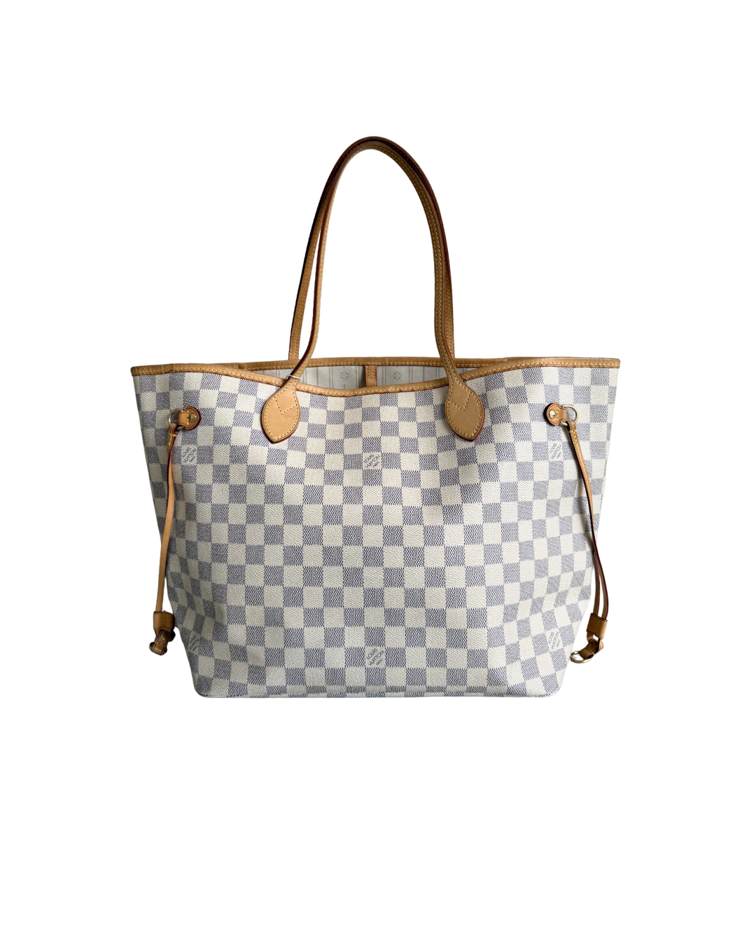 Lv Neverfull Damier Azur MM