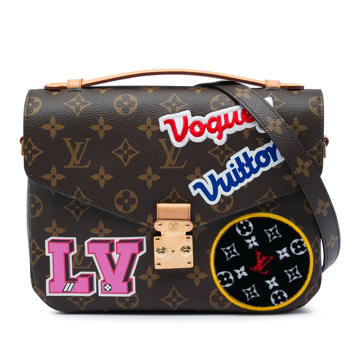 Louis Vuitton Monogram Patches  Metis Brown