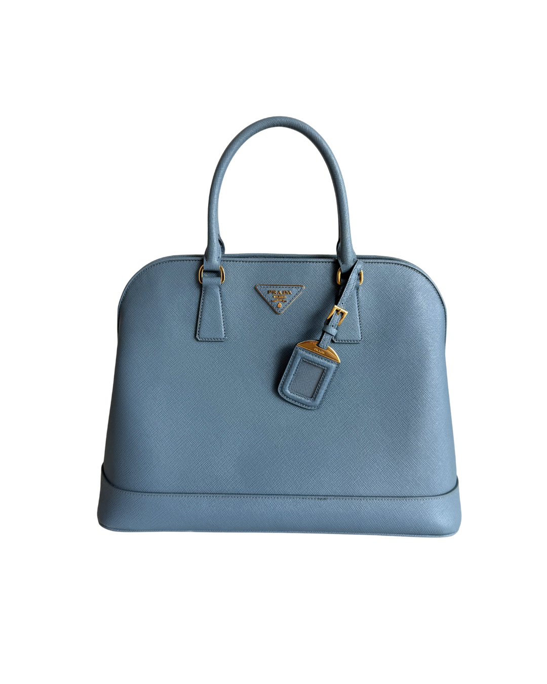 Prada Medium Saffiano Lux Promenade Satchel