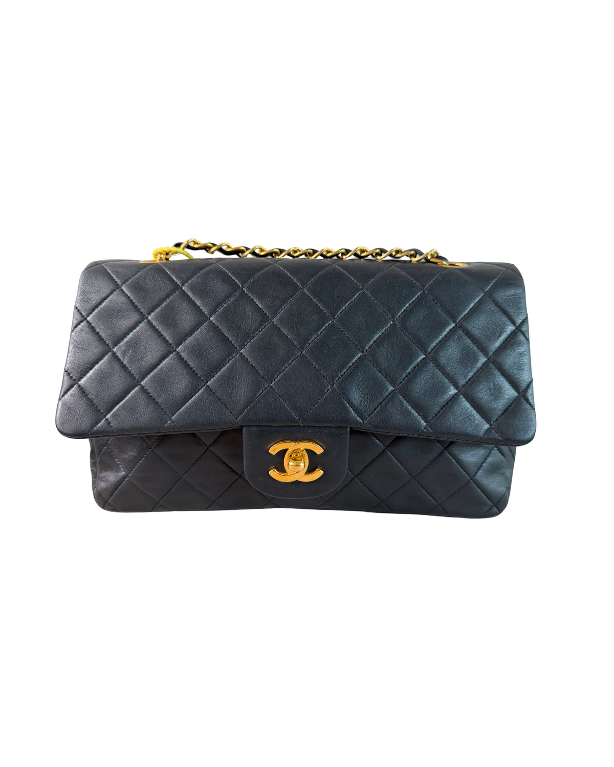 Chanel Medium Double Flap in Lambskin With Card