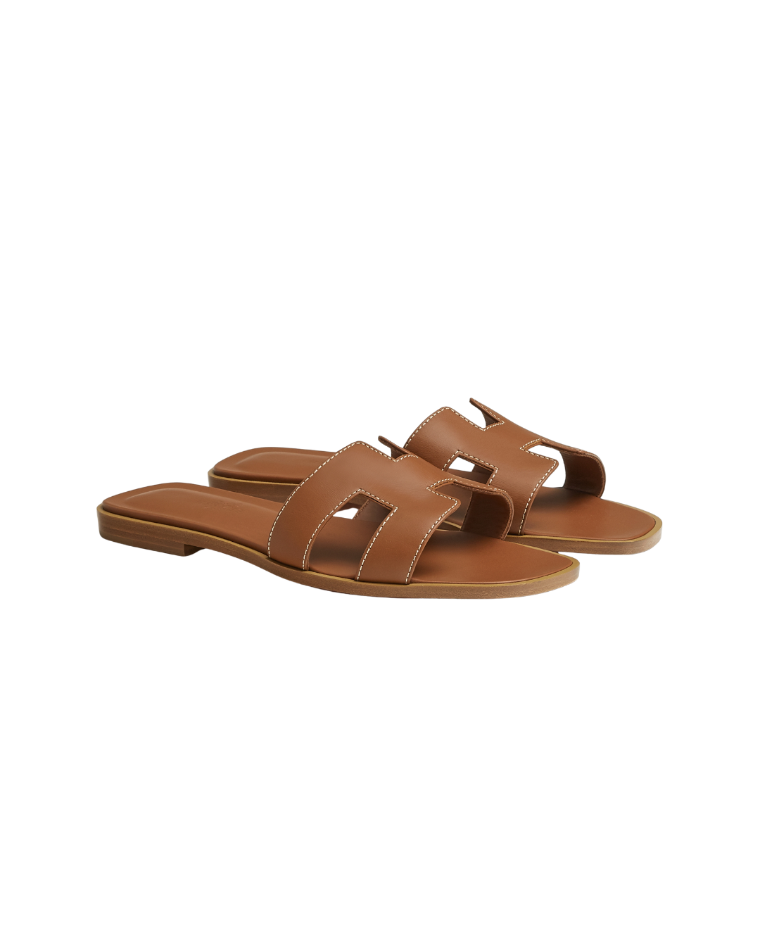 Hermes Oran sandal in Camel - full set new condition