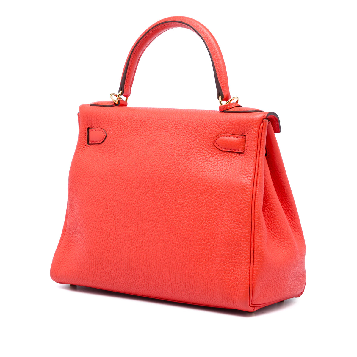 Hermès Clemence Kelly II Retourne 28 Orange