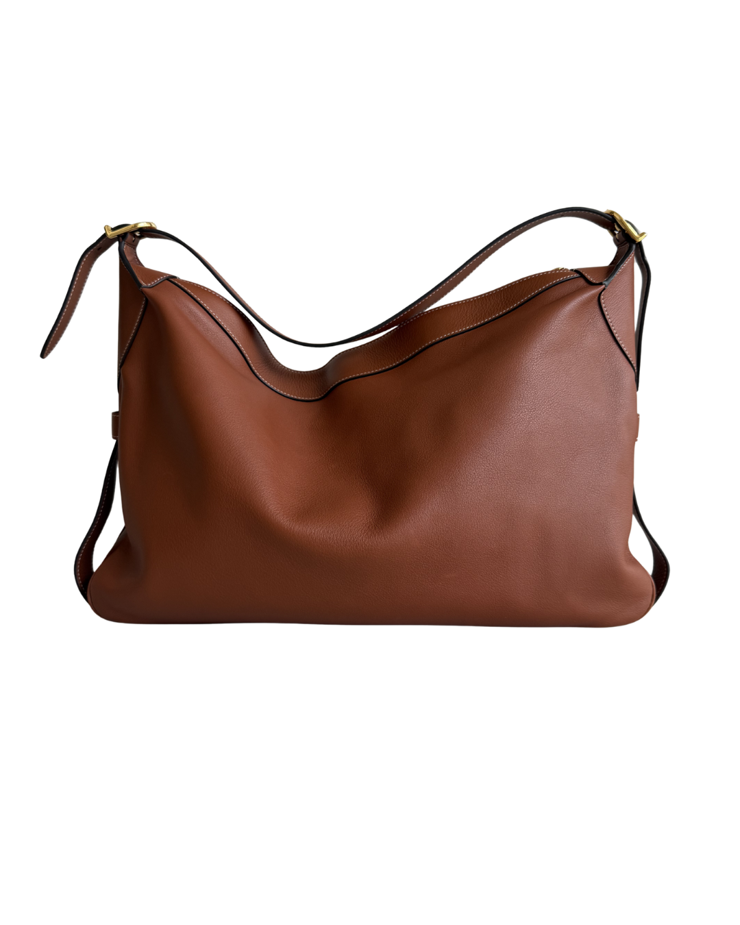 Celine Romy Tan Supple Calfskin in Camel with Gold Hardware