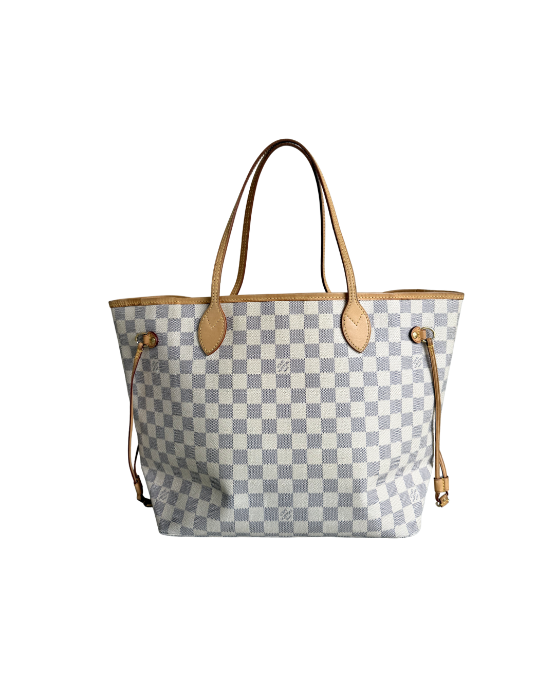 Lv Neverfull Damier Azur MM