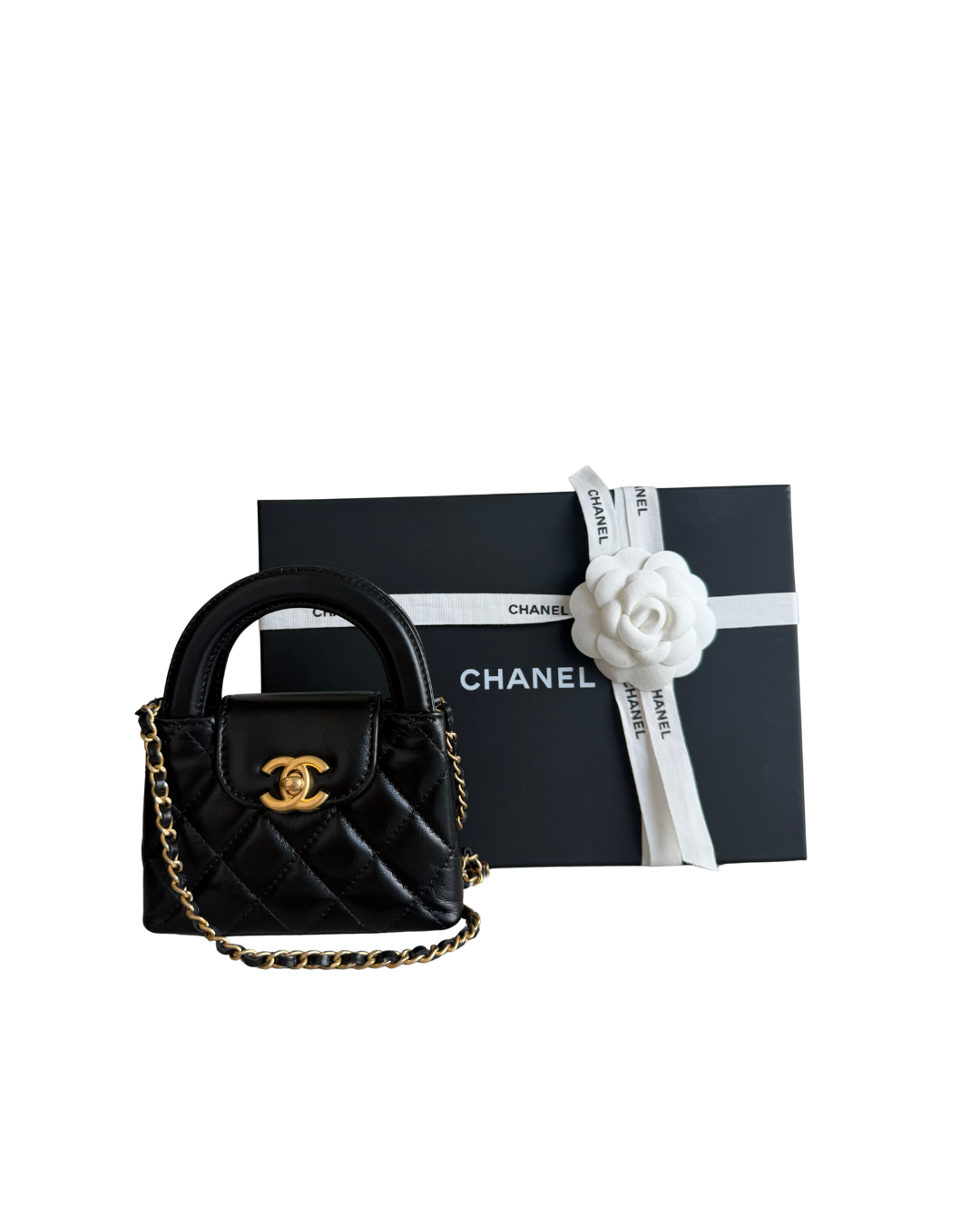 Chanel CC Kelly Nano Shoulder Bag