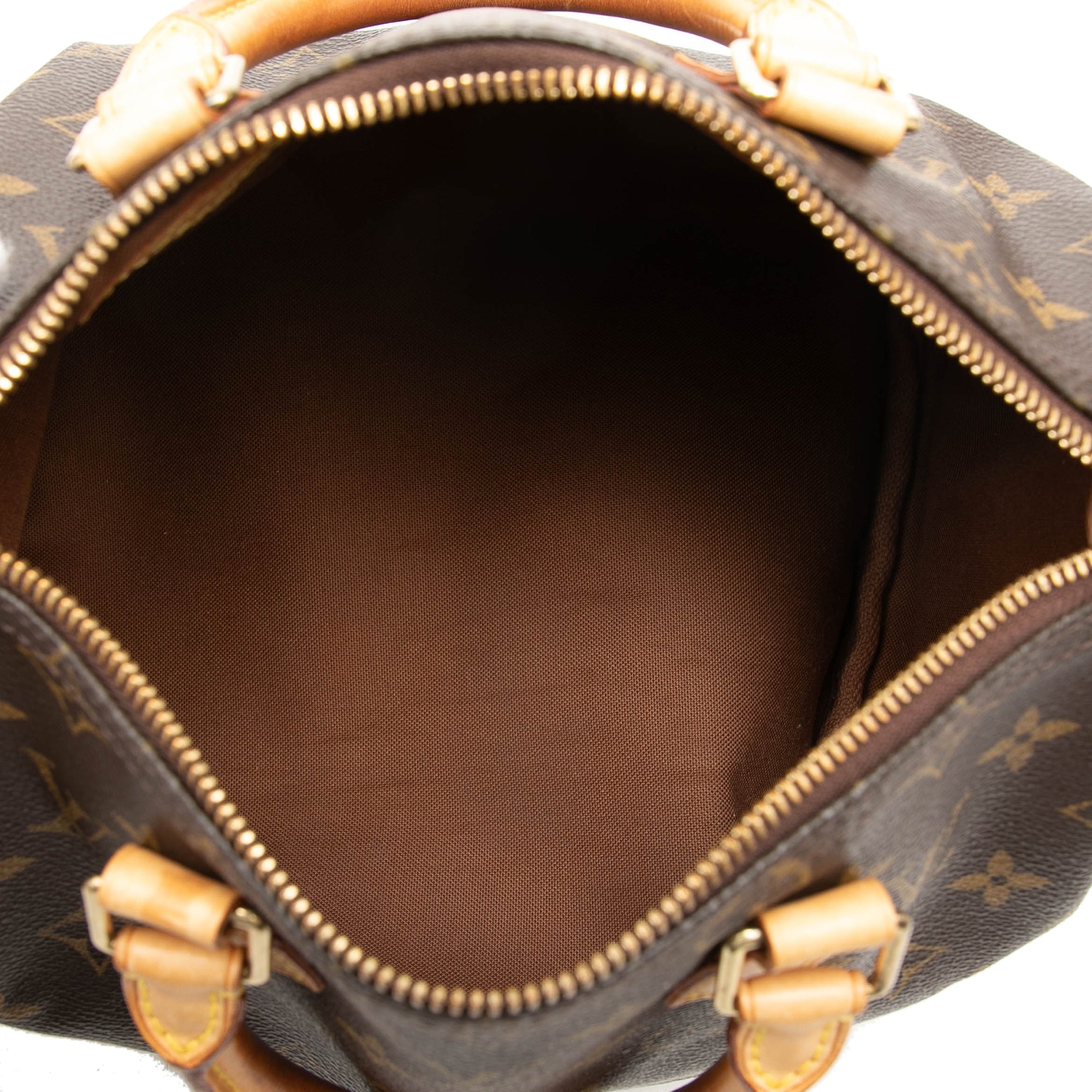 Louis Vuitton Monogram Speedy 25 Brown